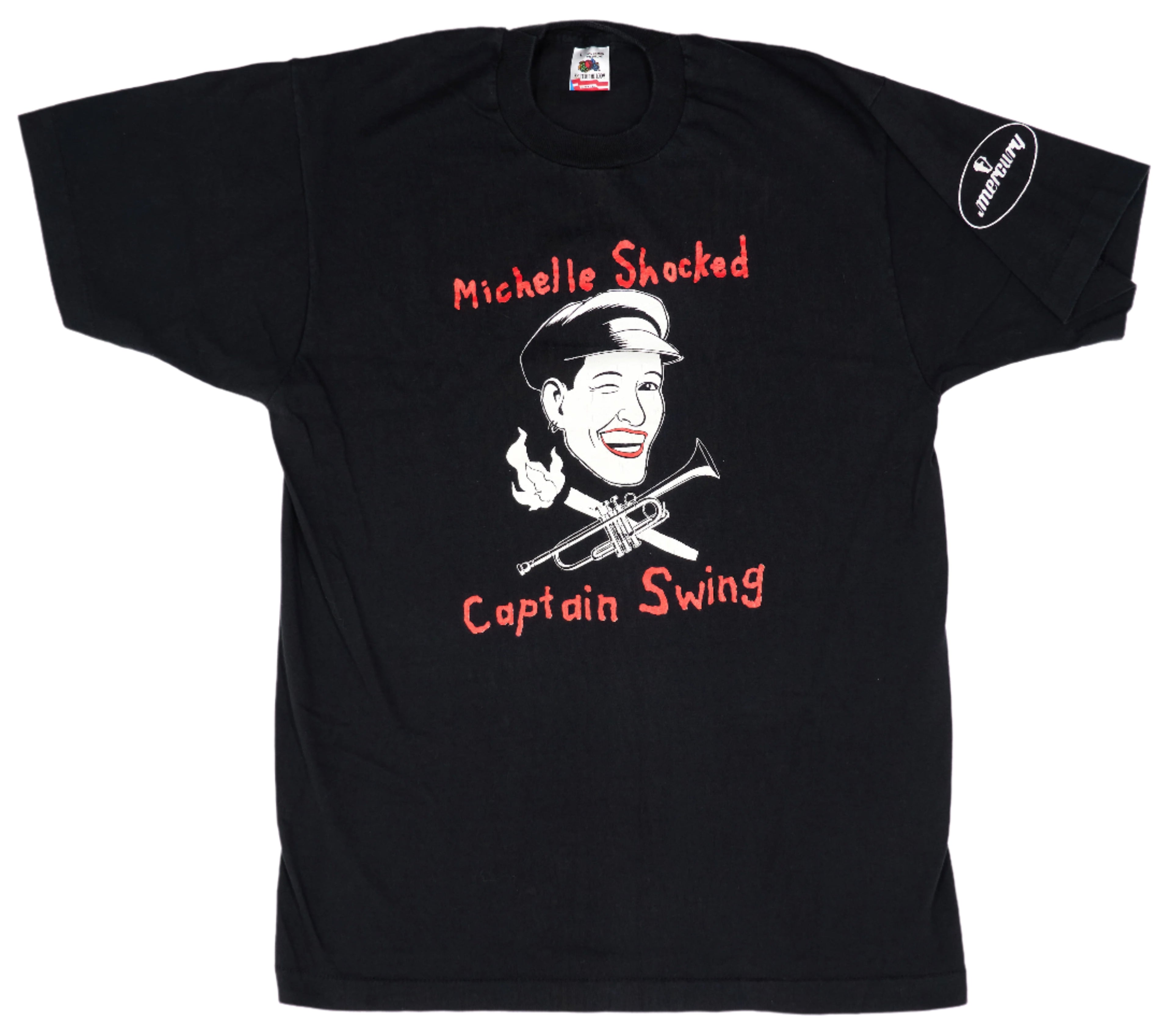 Michelle Shocked – Captain Swing Mercury Records Promo Only Shirt Size Large