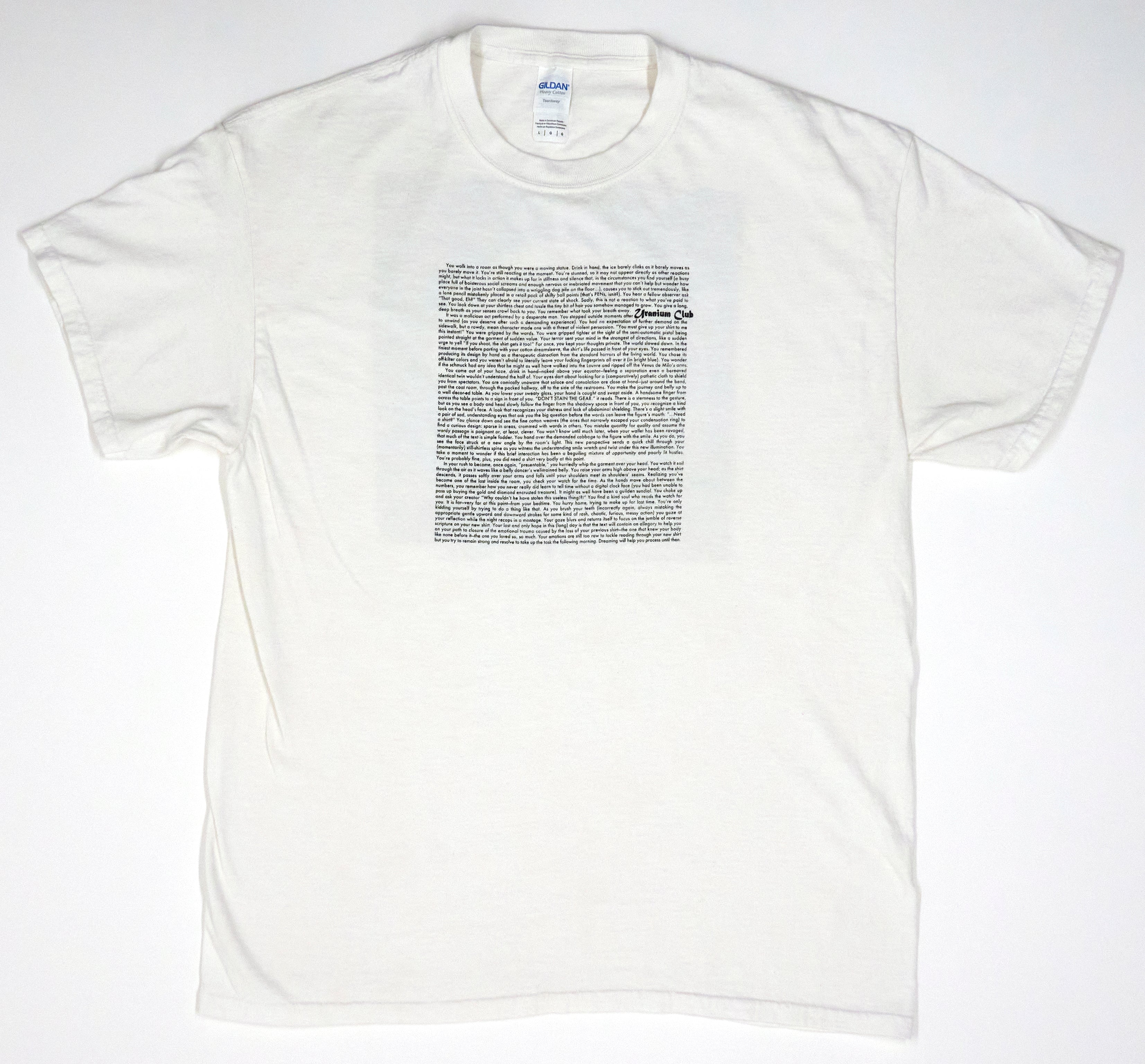 Minneapolis Uranium Club – Two Things At Once 2019 Tour Shirt Size Large