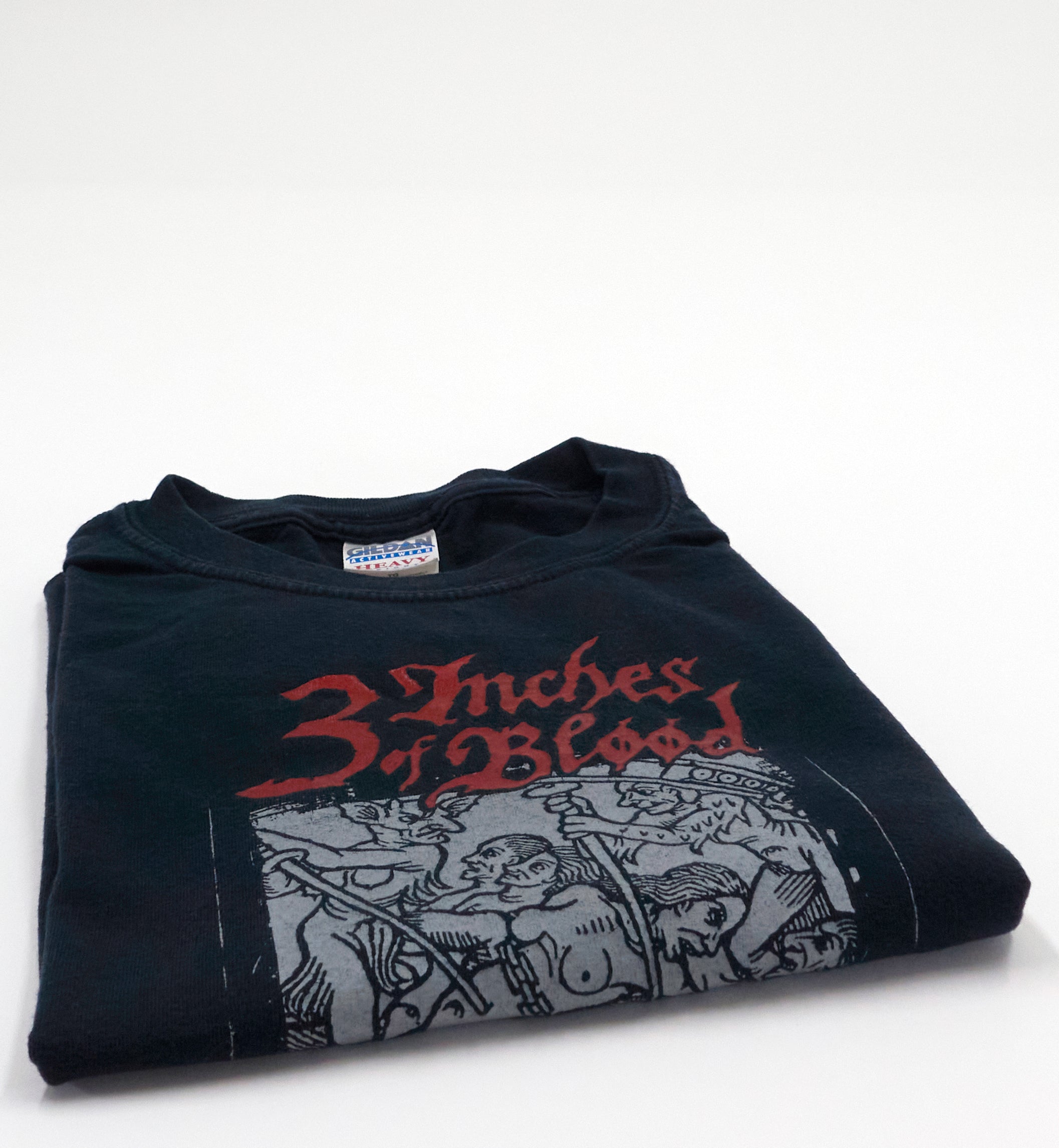 3 Inches Of Blood – Advance And Vanquish 2004 Tour Shirt Size XL