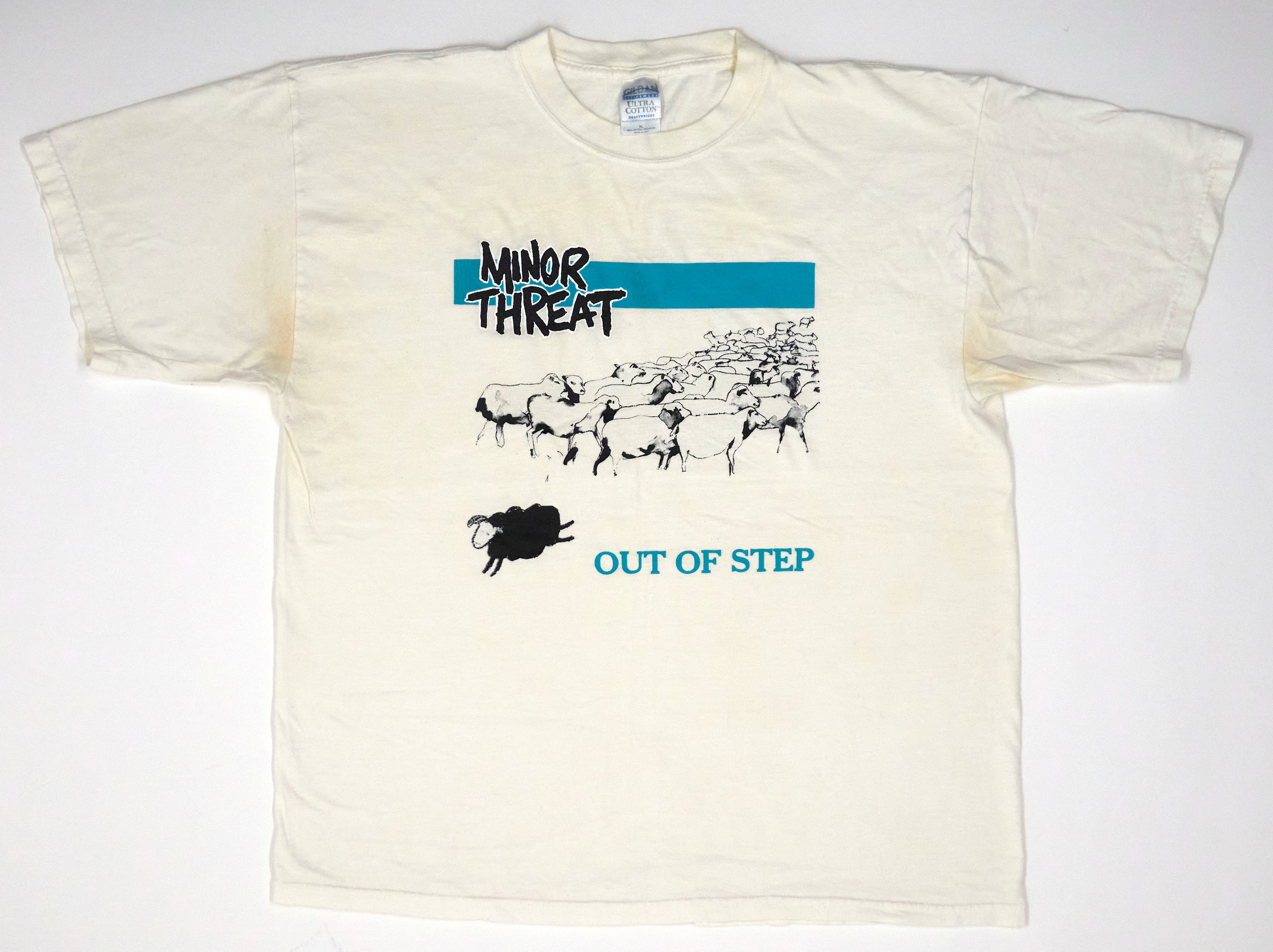 Minor Threat - 90's Out Of Step Shirt Size XL