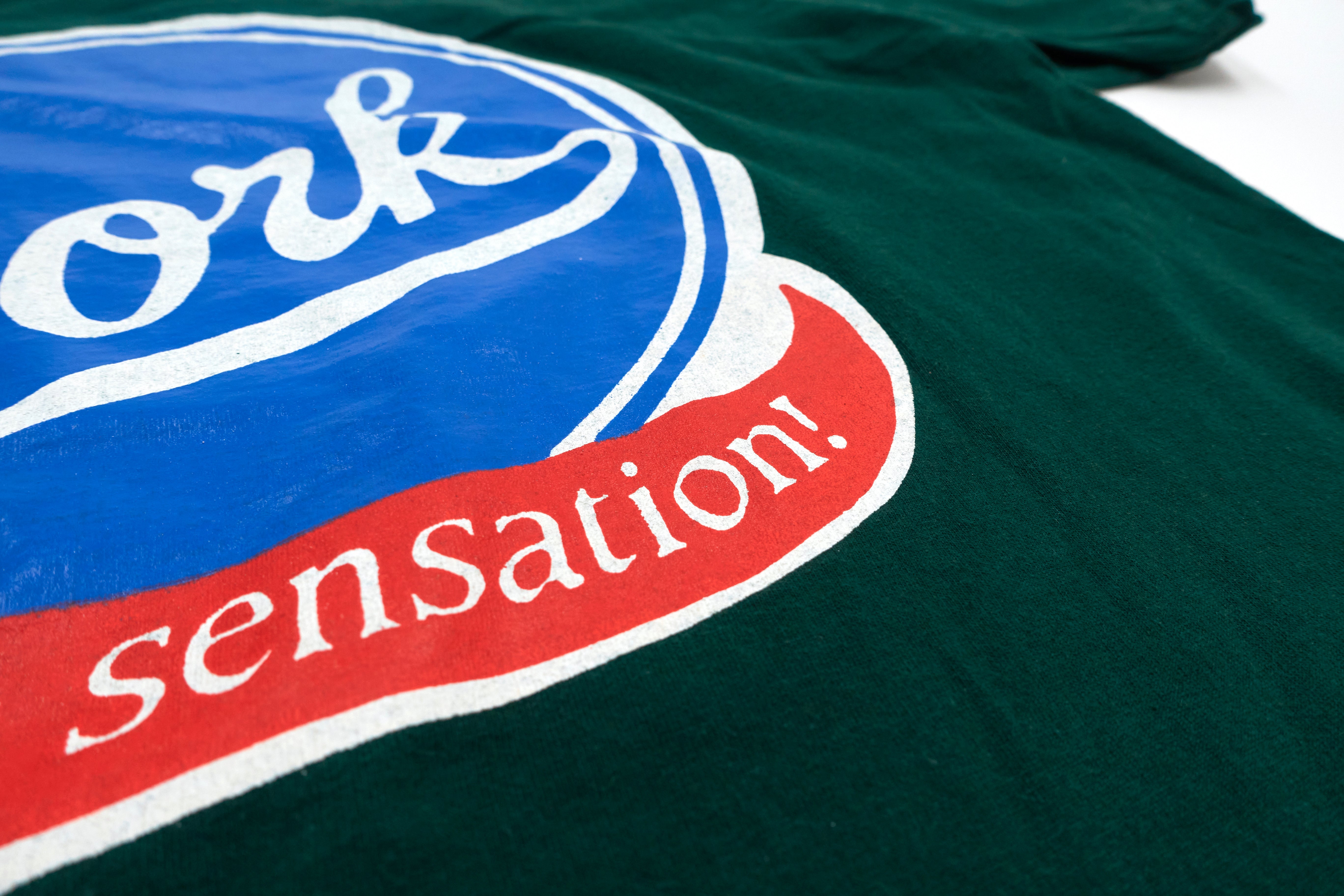 NSP - Dork Get The Sensation 90's York Peppermint Patty Logo Shirt Size XL