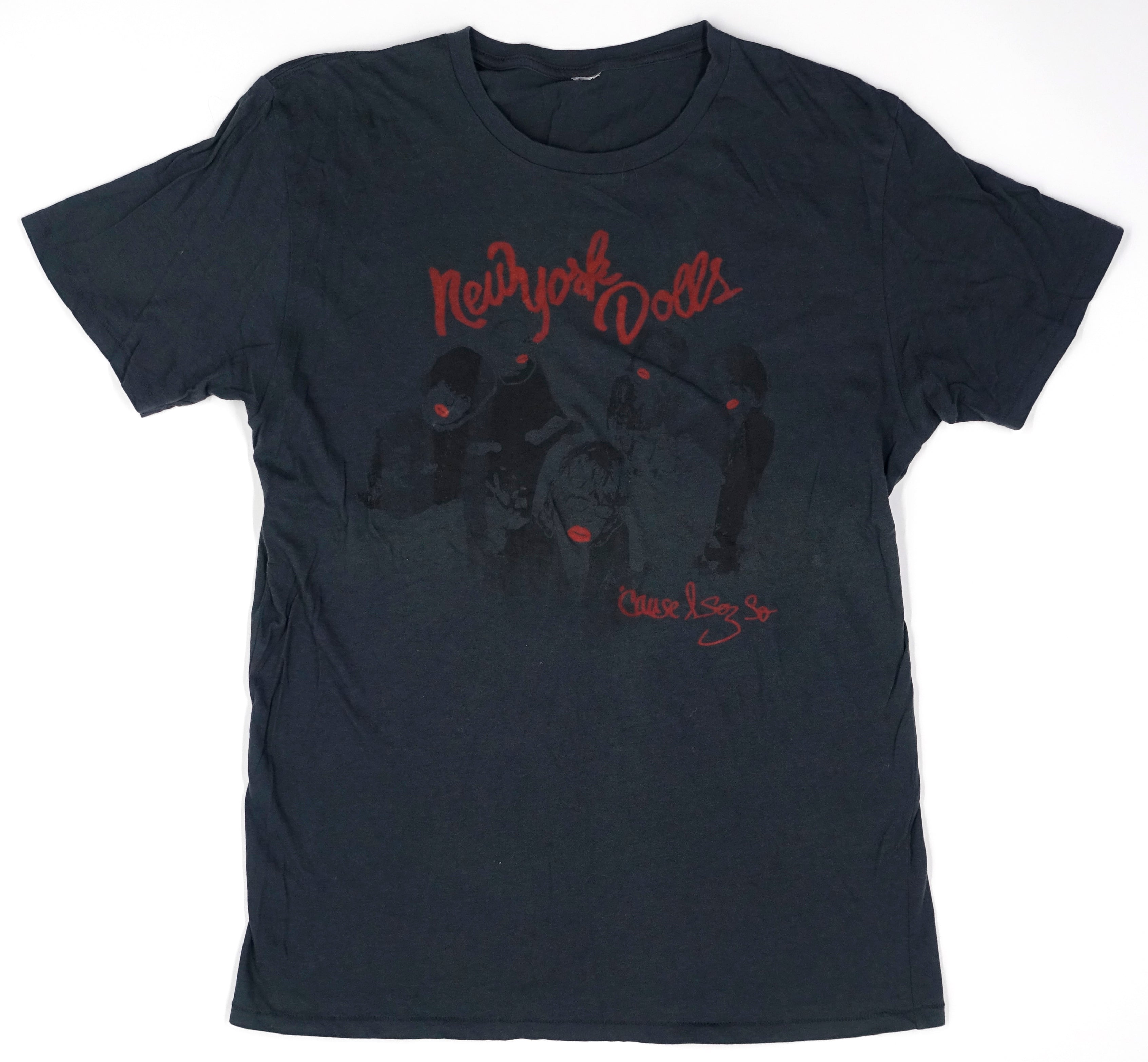 New York Dolls – 'Cause I Sez So 2009 Tour Shirt Size Large