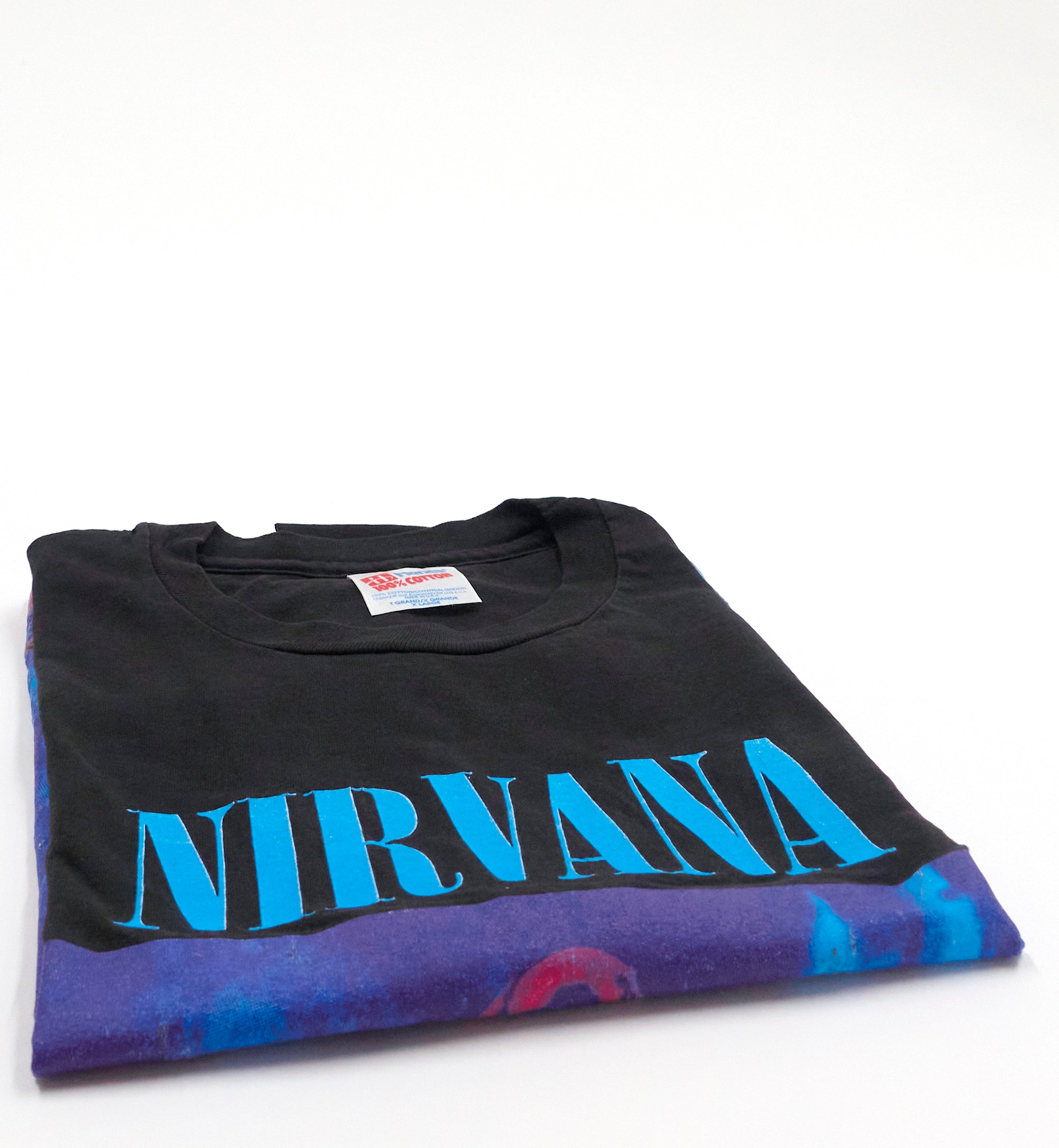 Nirvana - Sliver Tour Shirt Backstage Pass Official Size XL