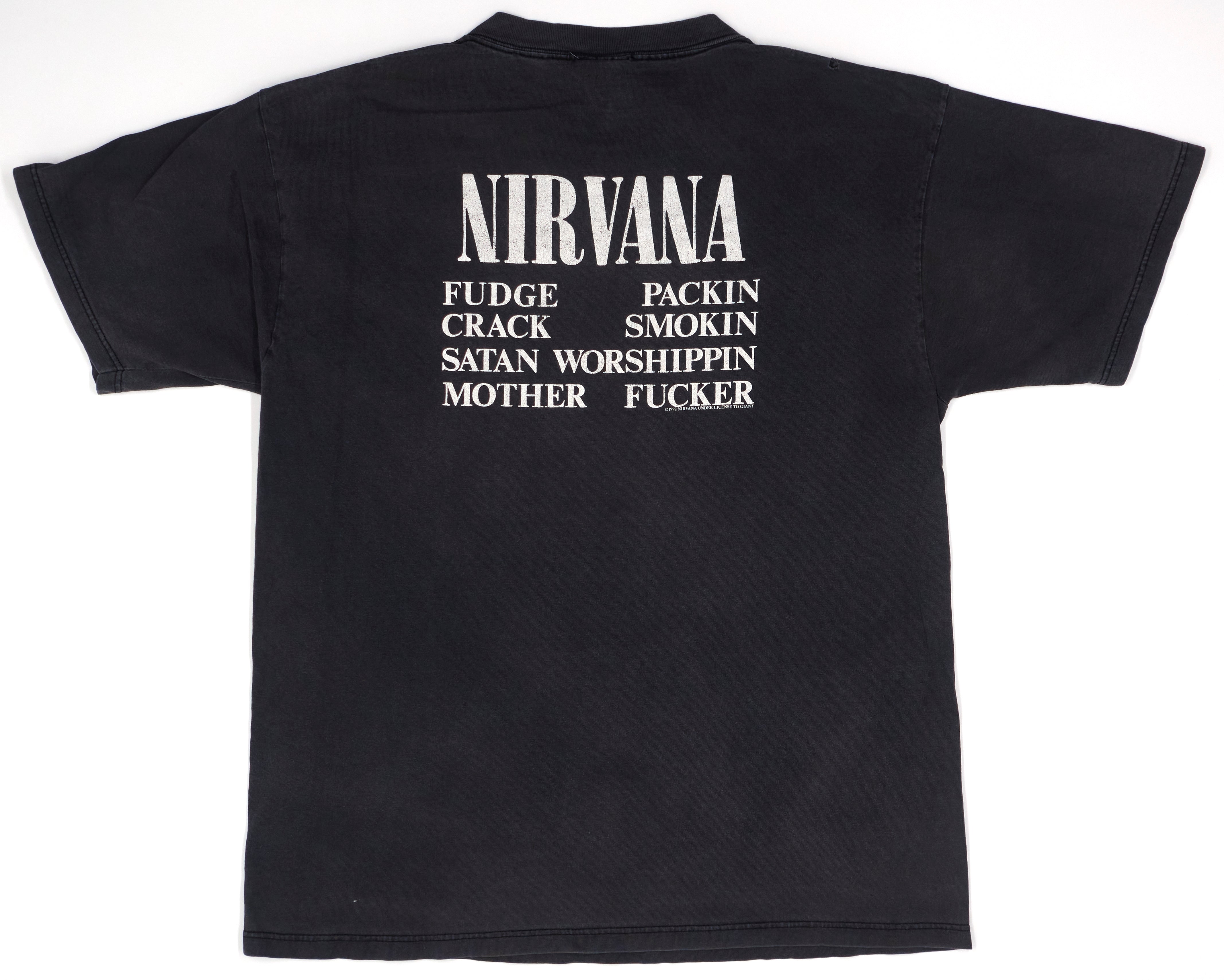 Nirvana - Vestibule Bleach Tour Shirt Size XL