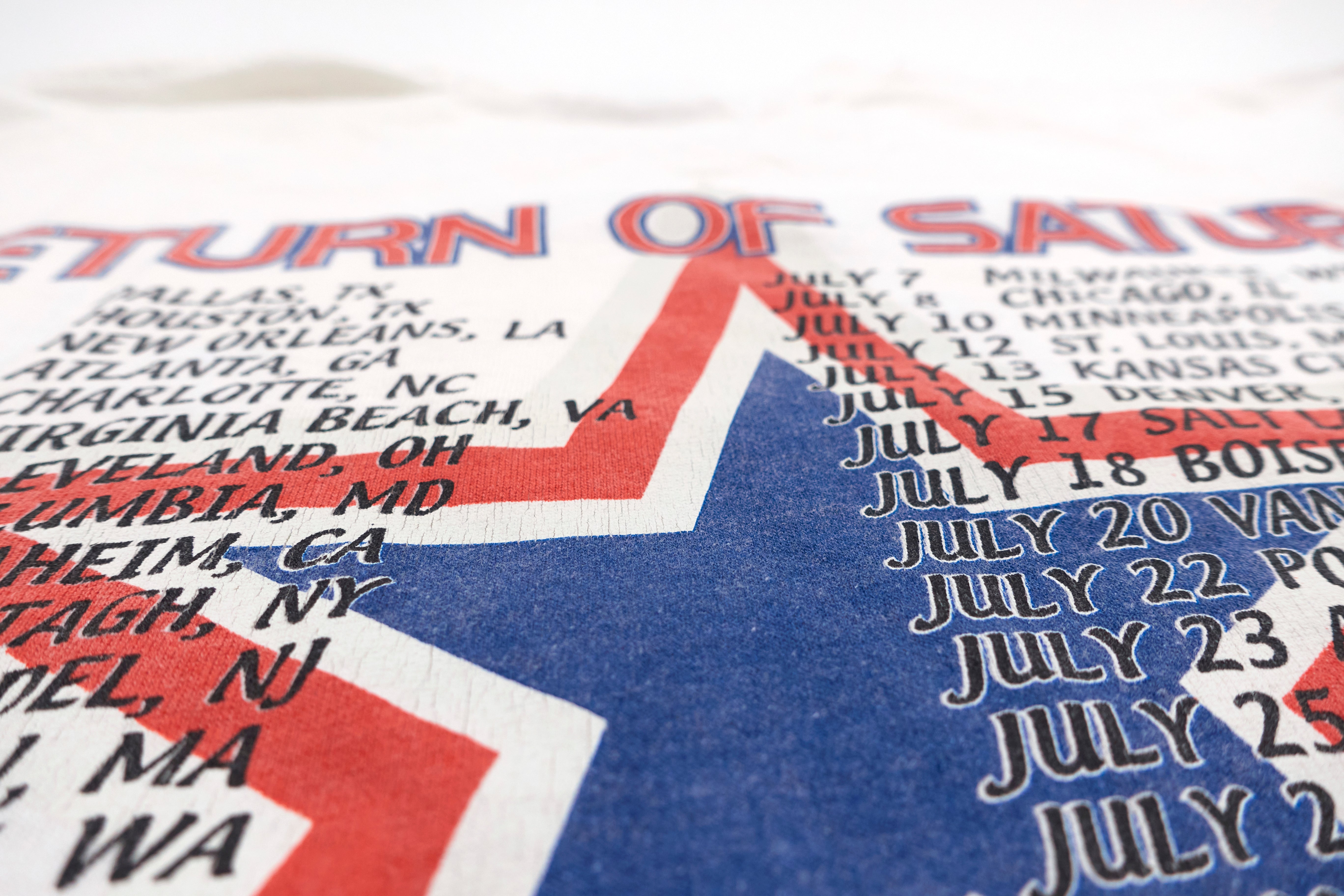 No Doubt - Return Of Saturn 2000 Tour Shirt Size Large