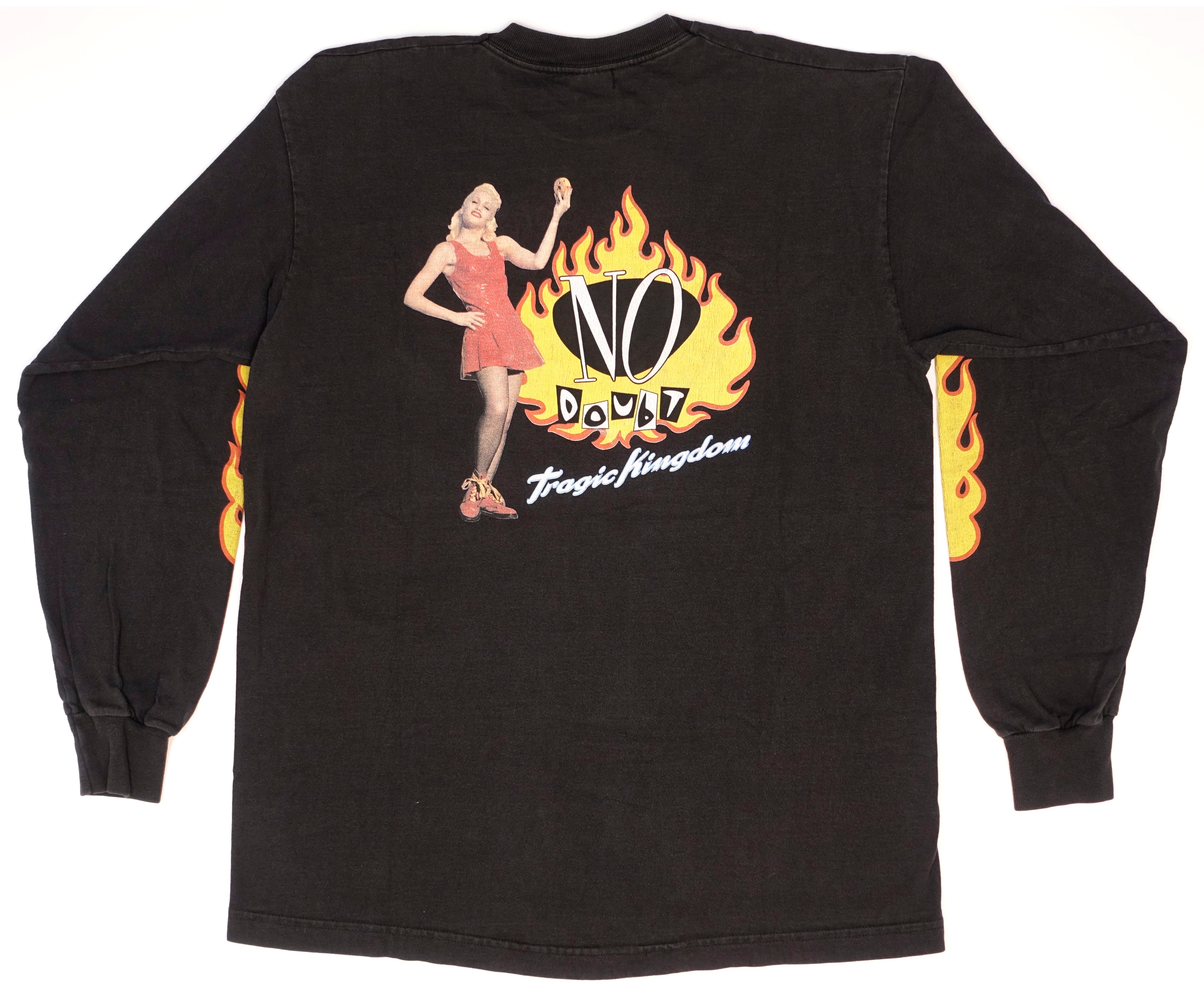No Doubt - Tragic Kingdom 1995 Long Sleeve Tour Shirt Size XL