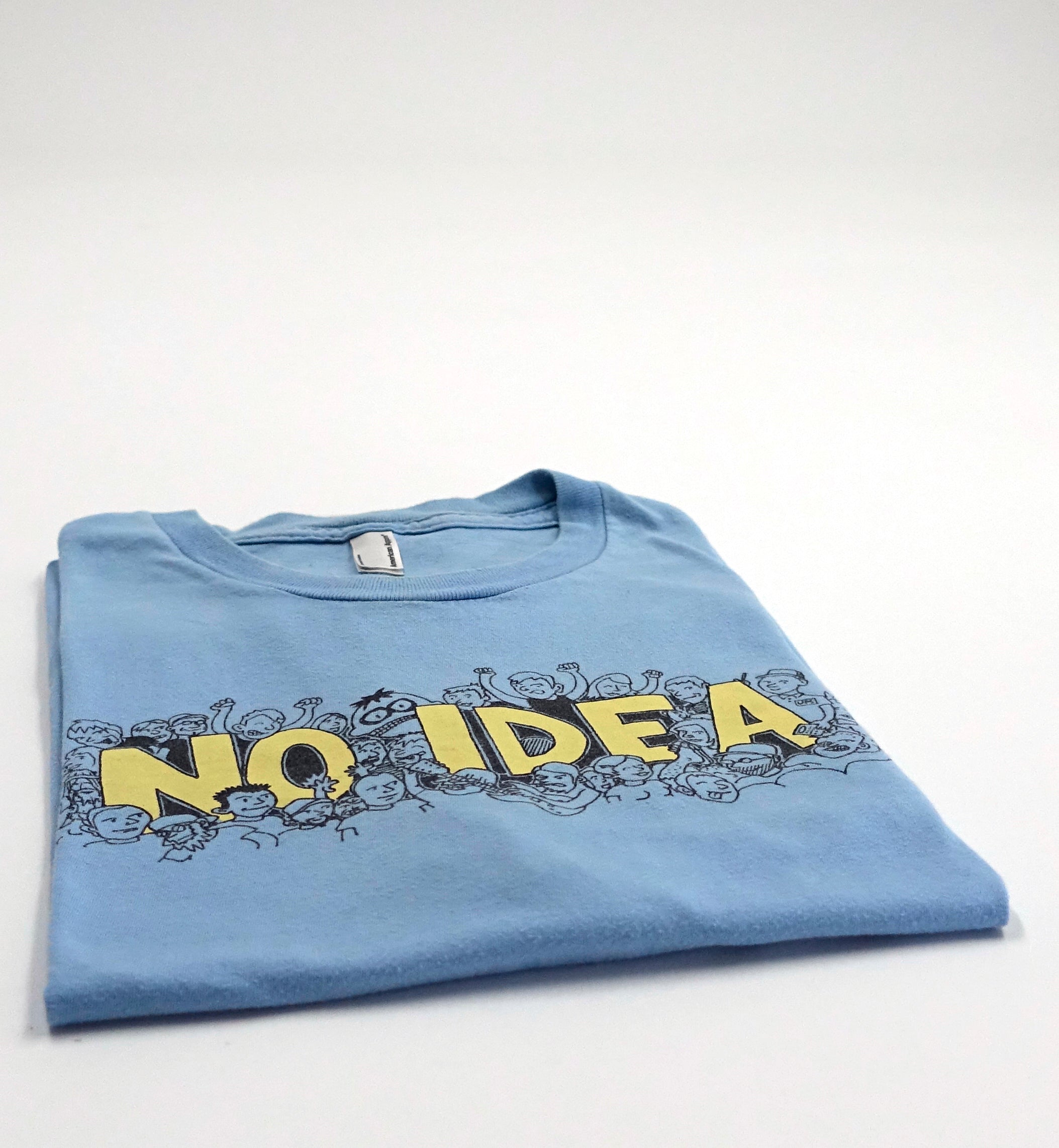 No Idea Records – Cartoon Fans Drawing Shirt Size Large