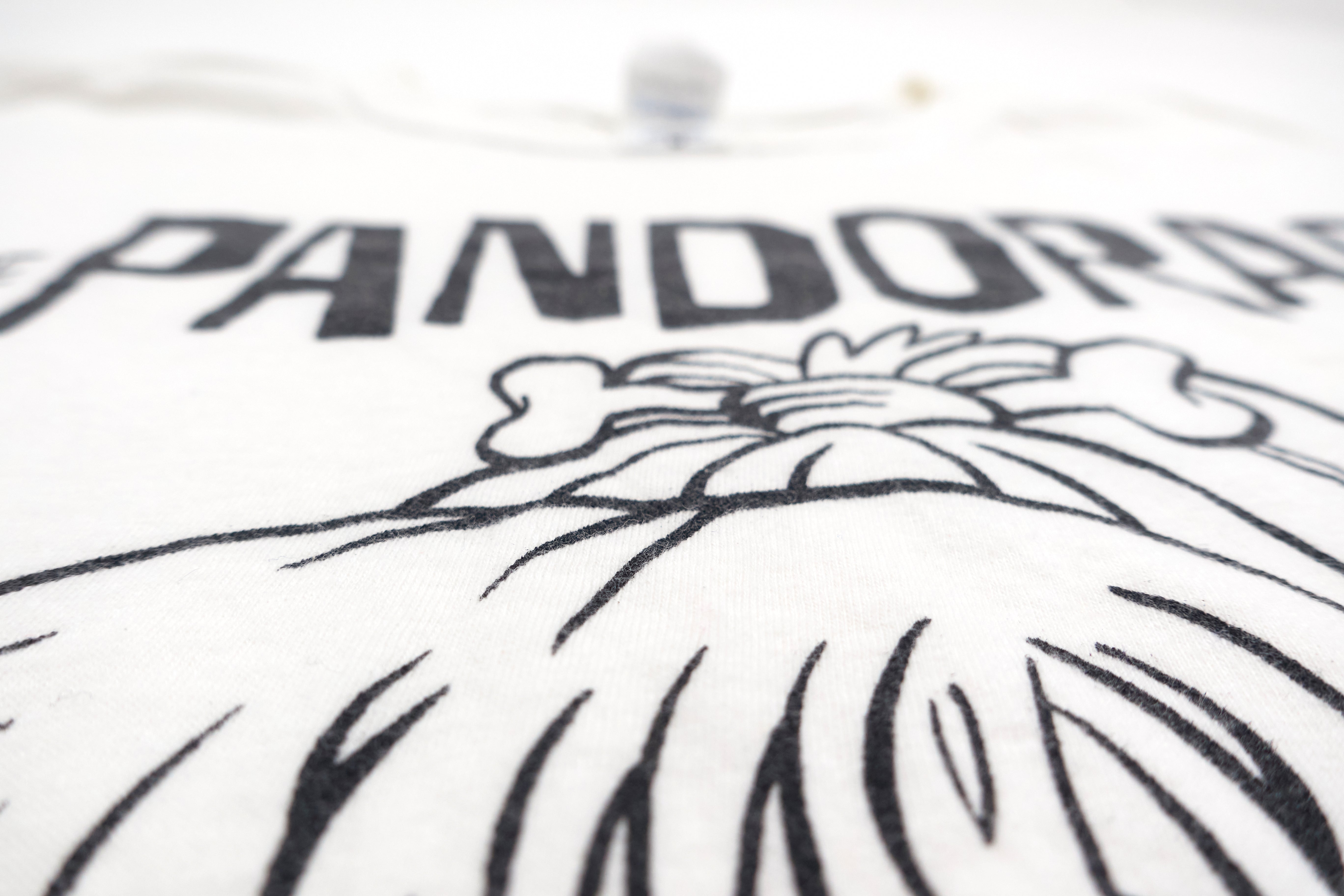 Pandoras - Chris Shary White Tour Shirt Size Medium