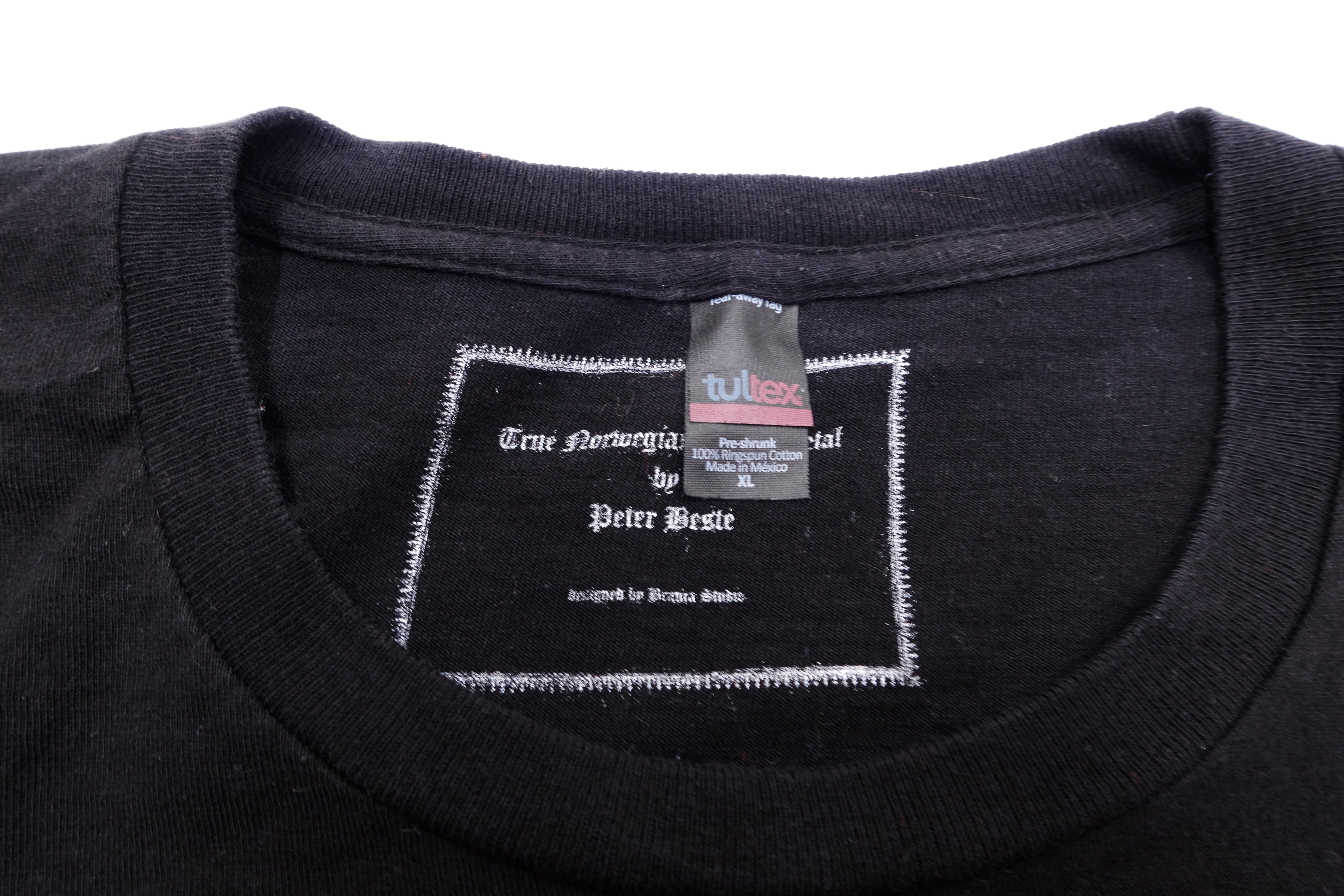 Peter Beste – True Norwegian Black Metal 2008 Long Sleeve Shirt Size XL