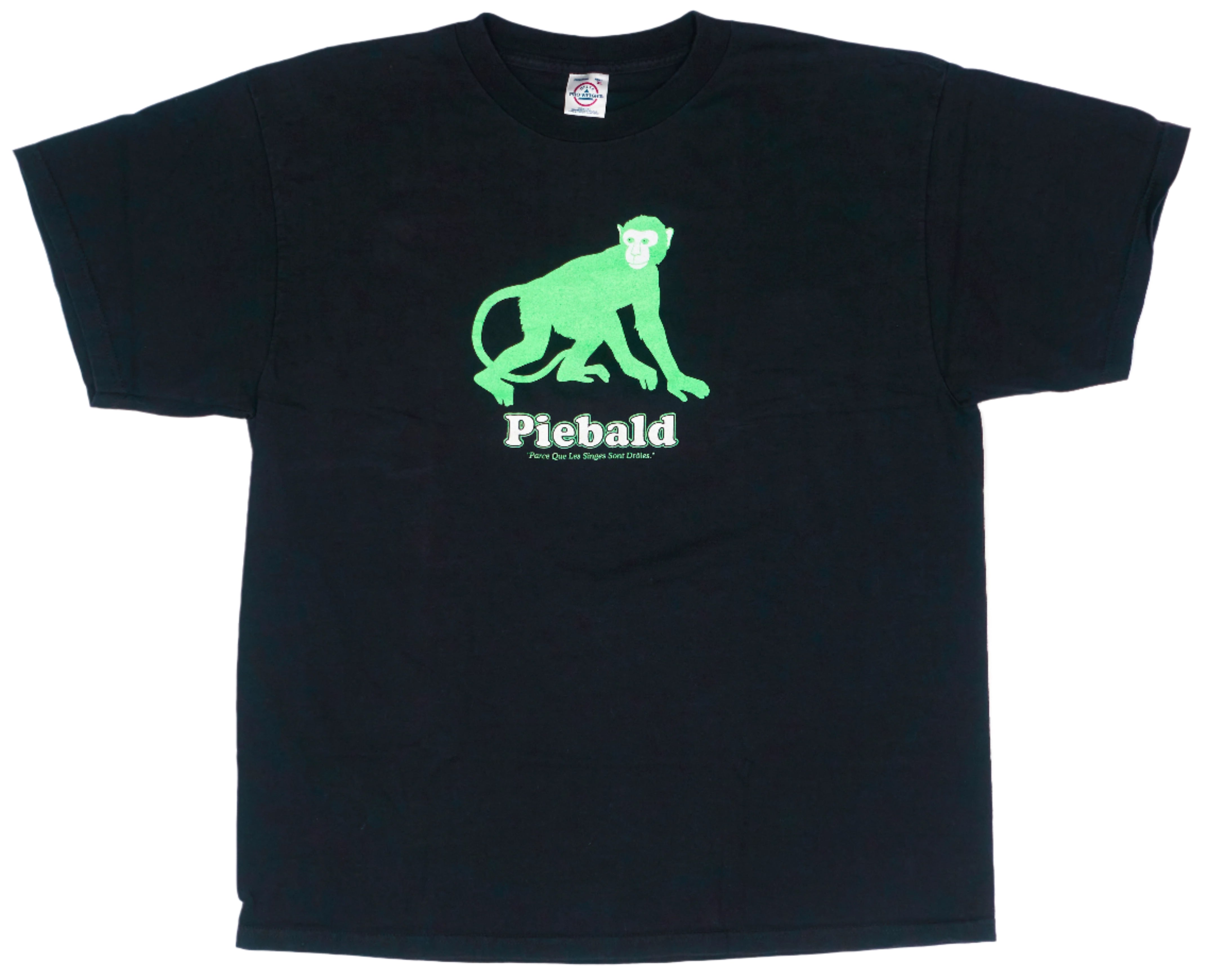 Piebald - Because Monkeys Are Funny 2003 Tour Shirt Size XL