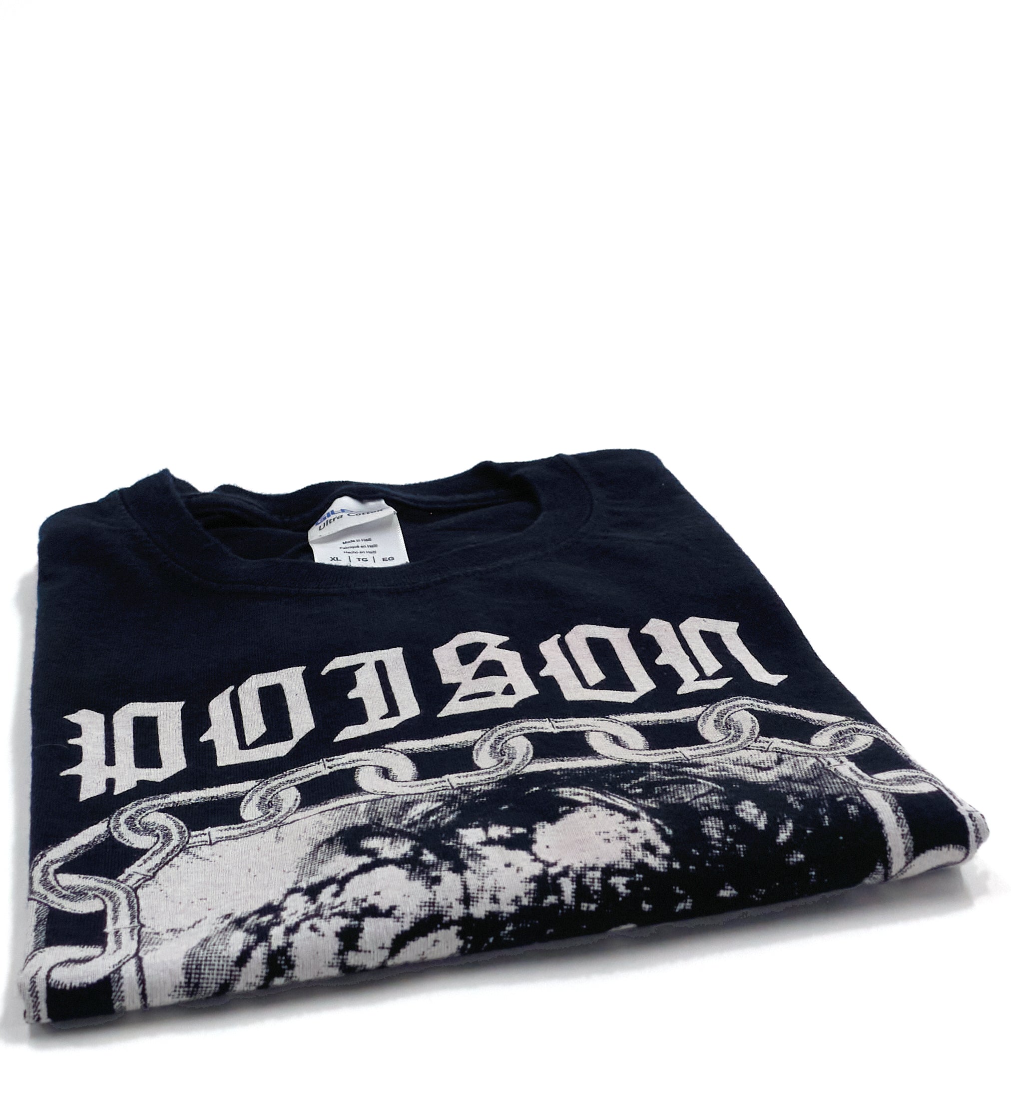 Poison Rites – Bloody Photo Face 2016 Tour Shirt Size XL