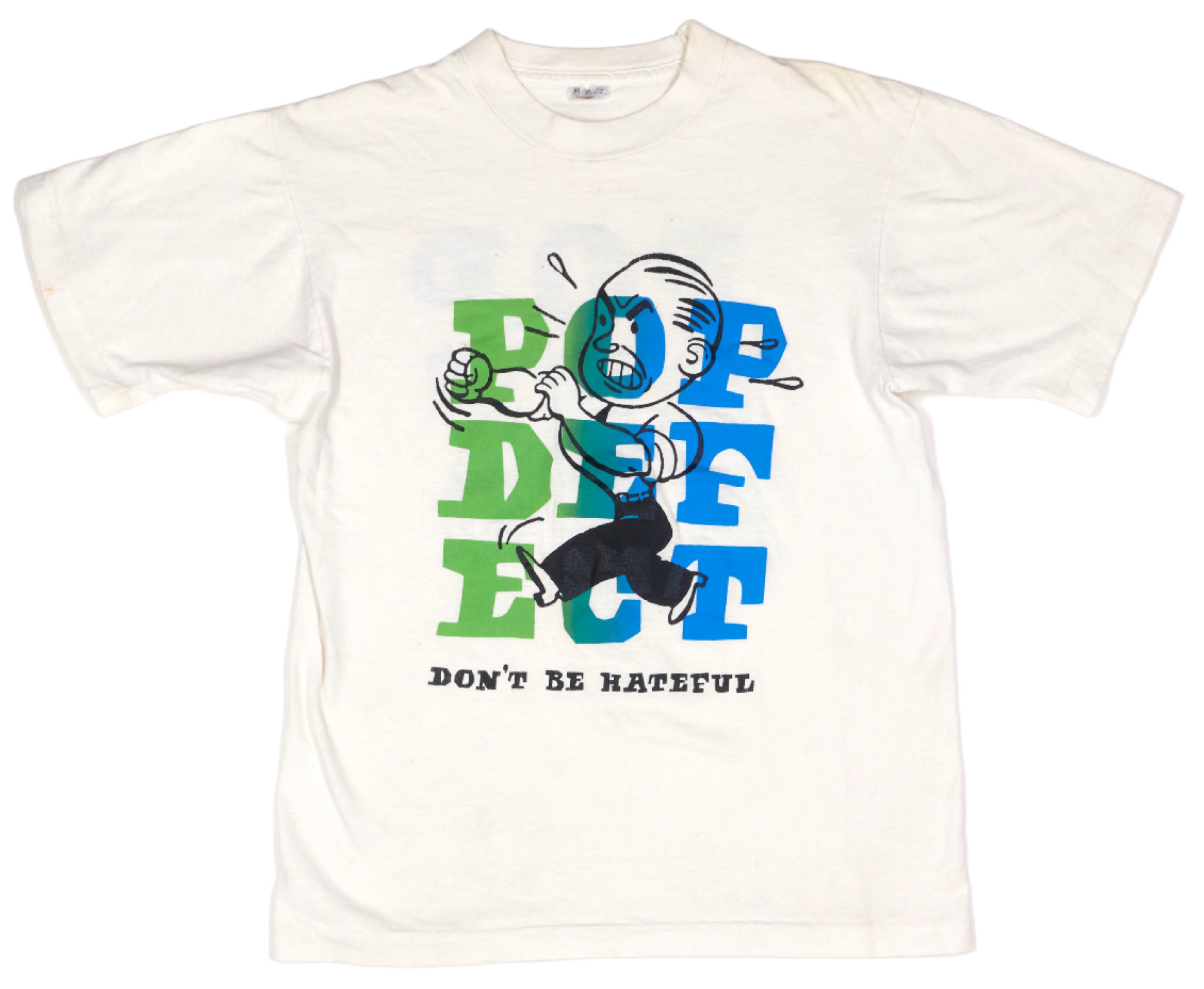Popdefect – Don't Be Hateful 1997 Shirt Size Medium