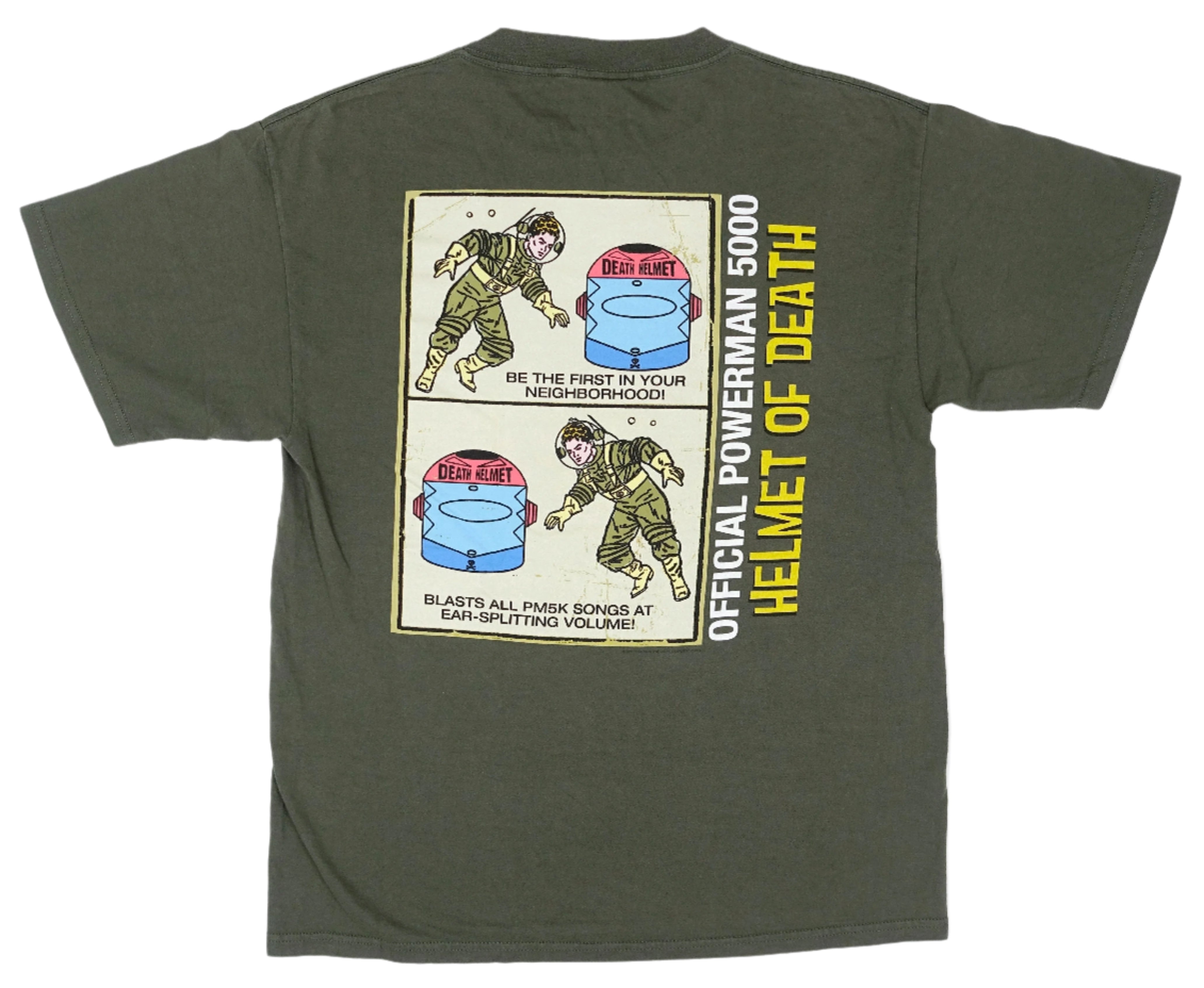 Powerman 5000 – Helmet Of Death 2000 Tour Shirt Size XL