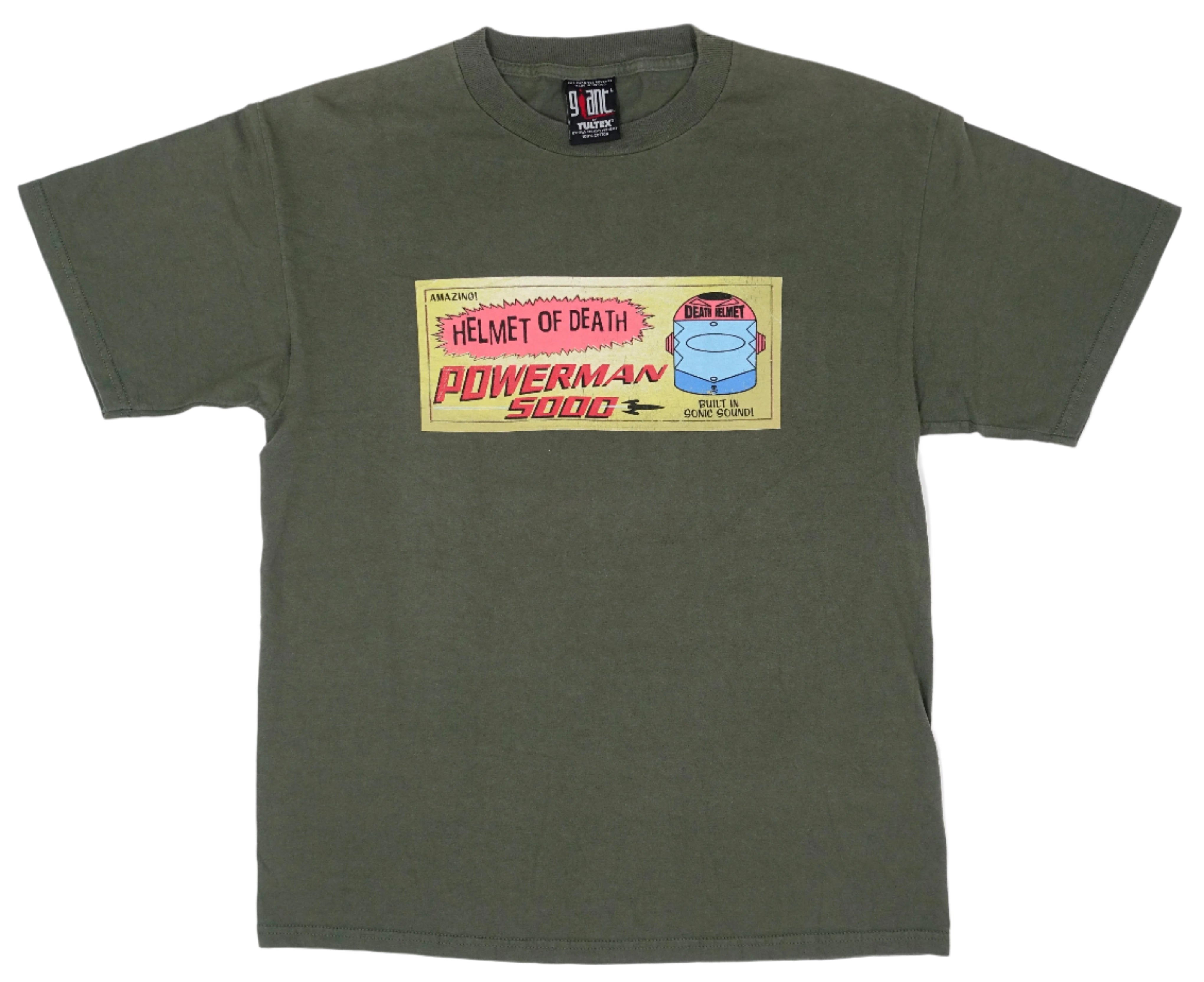 Powerman 5000 – Helmet Of Death 2000 Tour Shirt Size XL