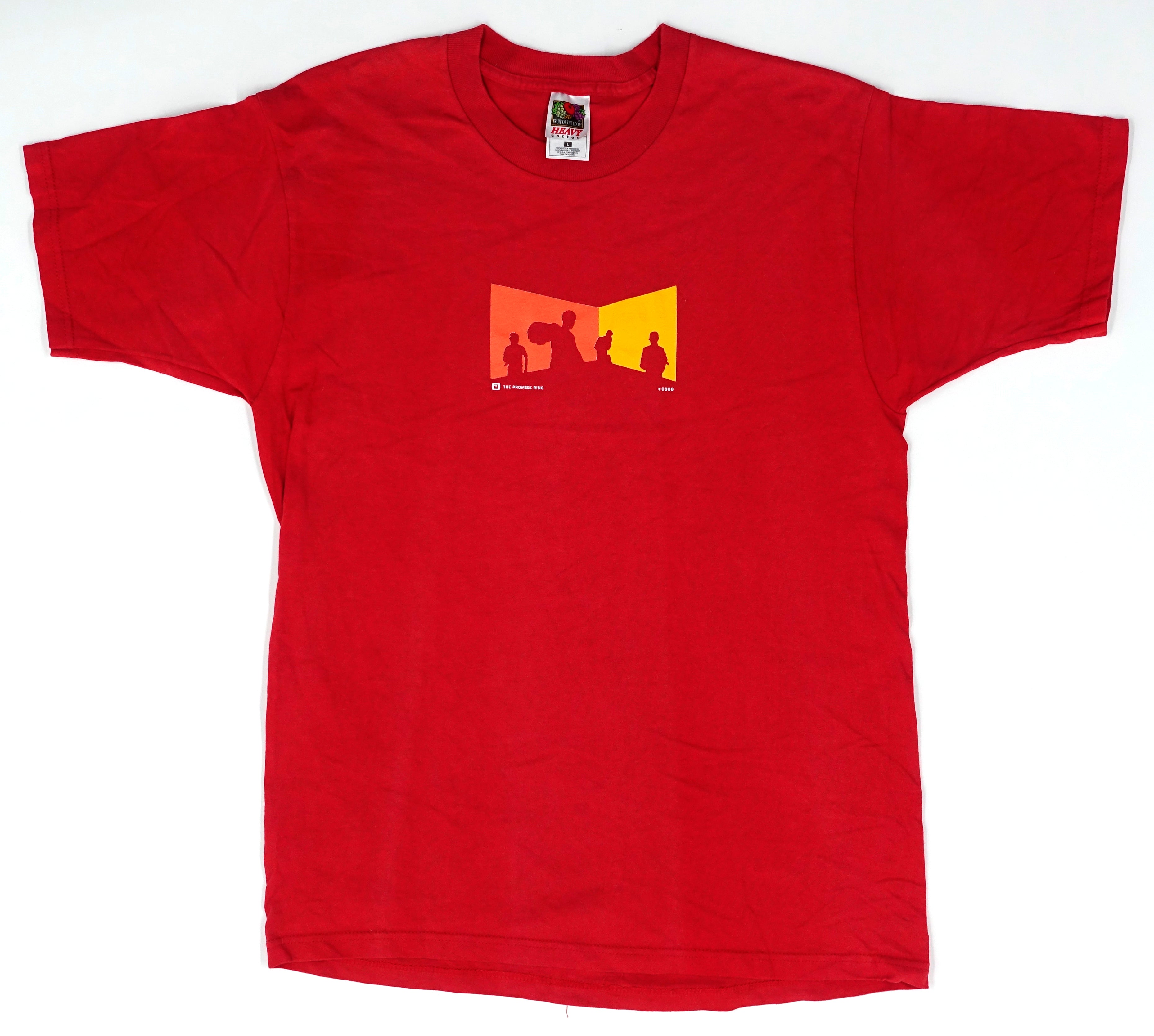 Promise Ring - Band Silhouette 2000 Tour Shirt Size Large