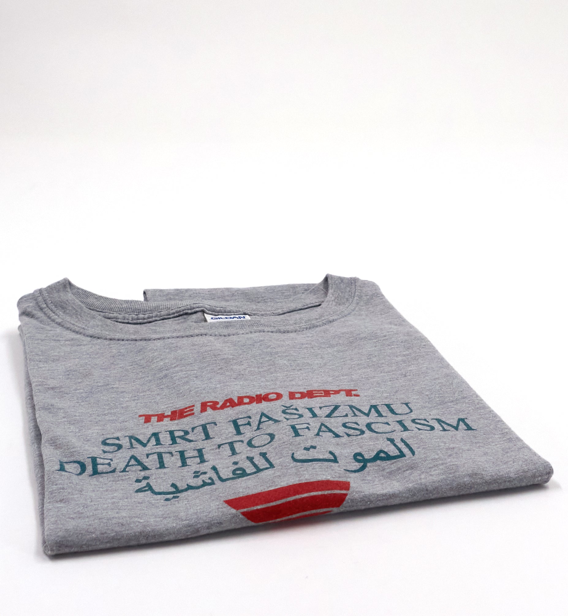 Radio Dept. - Death To Fascism 2014 Tour Shirt Size Large