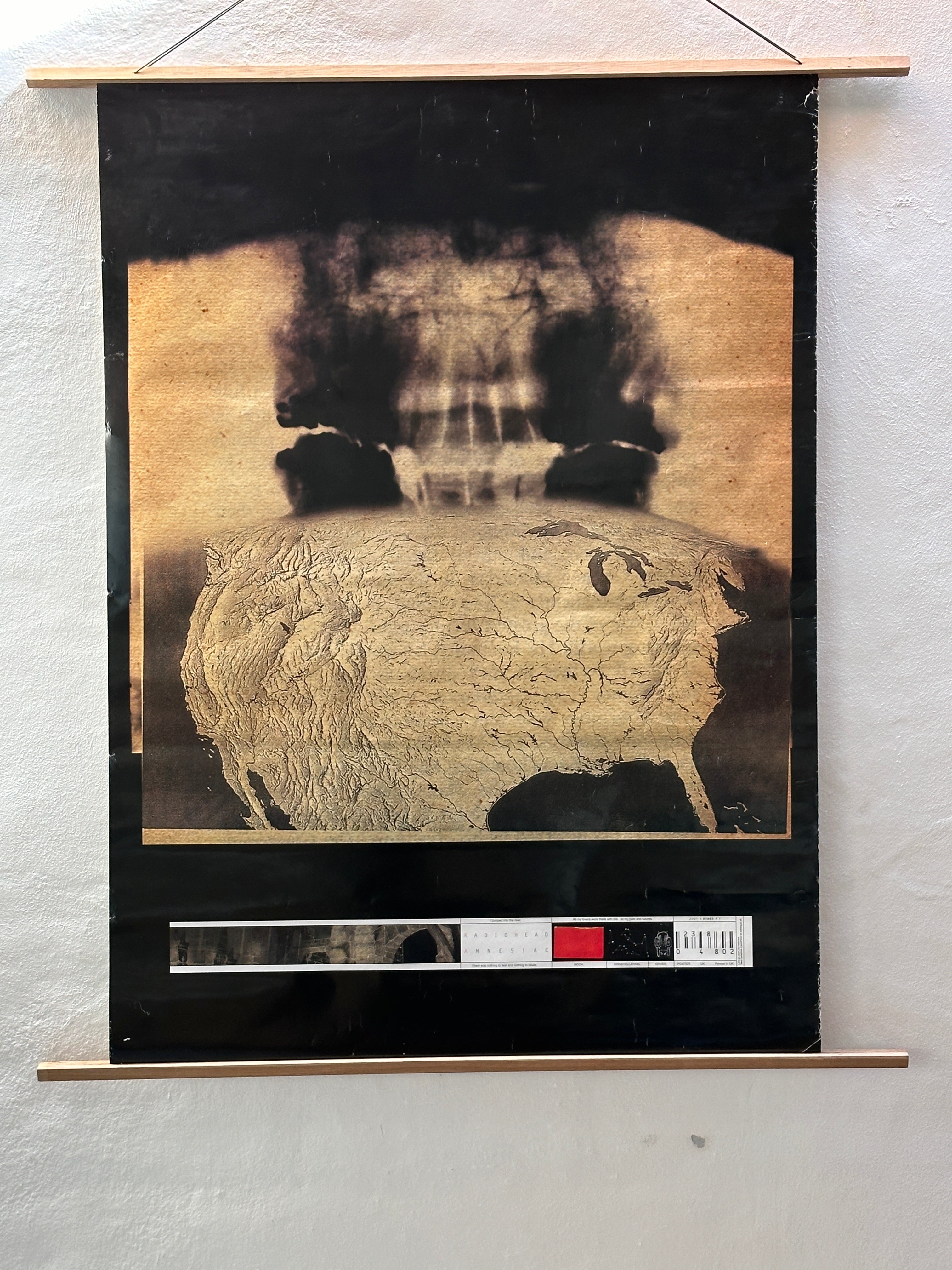 Radiohead - Amnesiac 2001 UK 40" X 60" Subway Poster