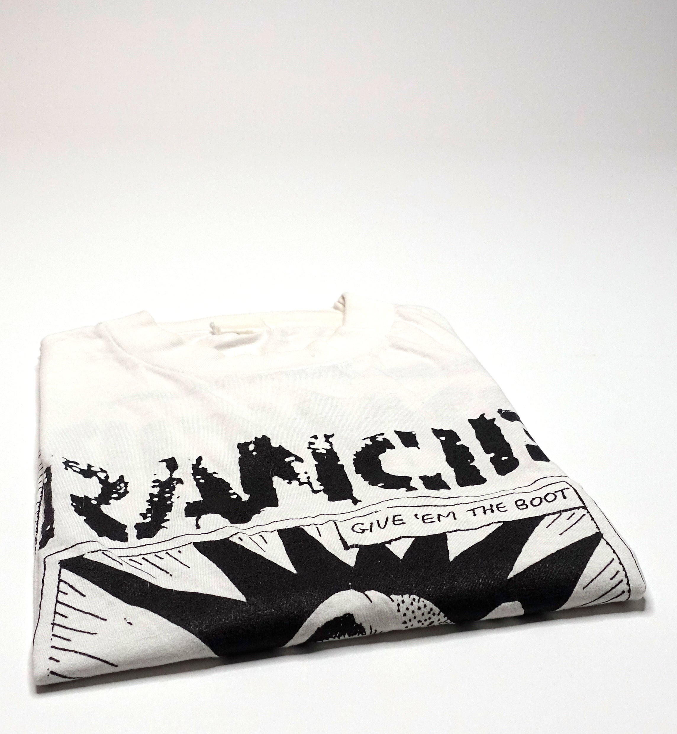 Rancid - Give 'Em The Boot / Let's Go 1994 Tour Shirt Size XL