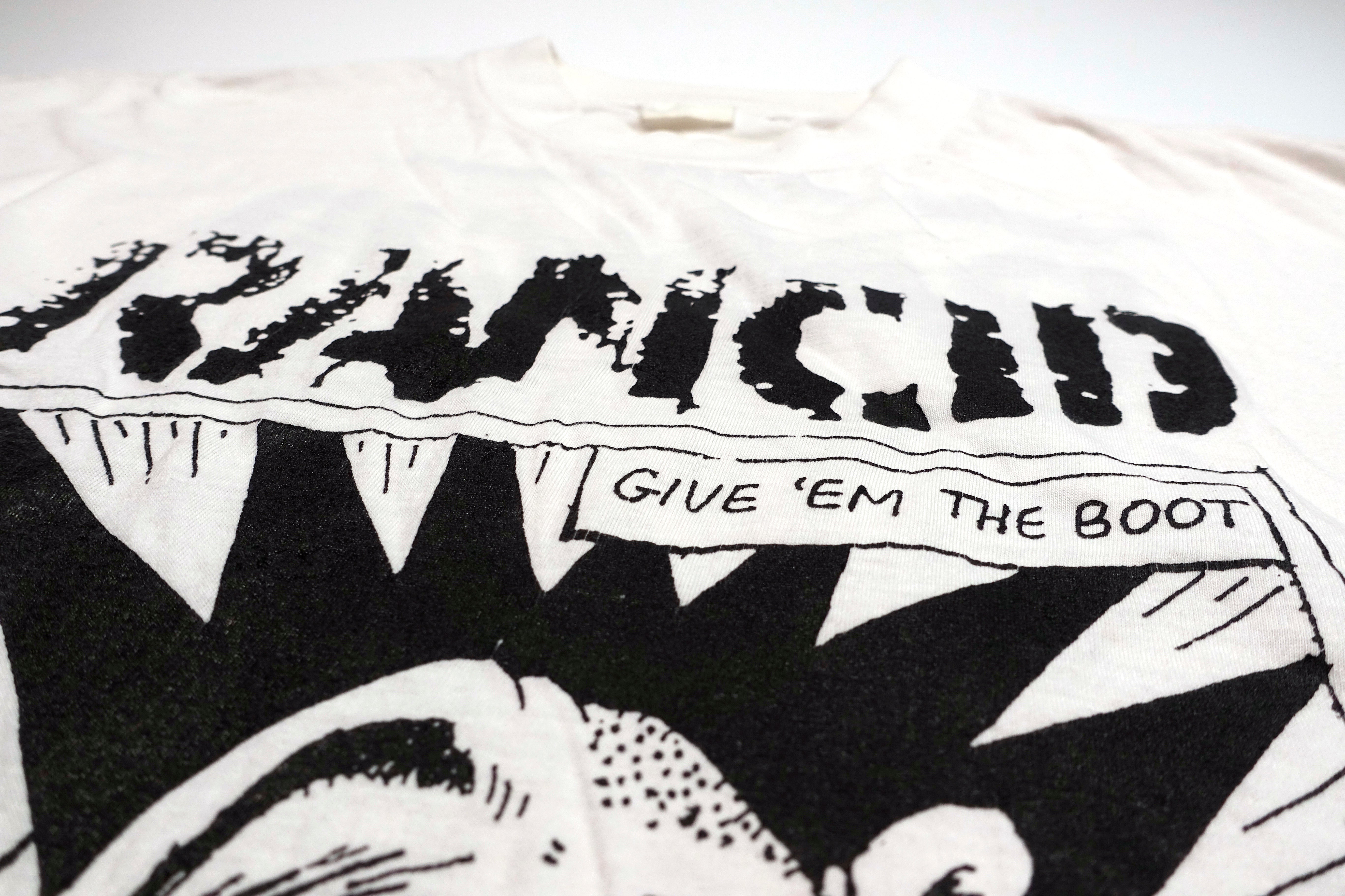 Rancid - Give 'Em The Boot / Let's Go 1994 Tour Shirt Size XL