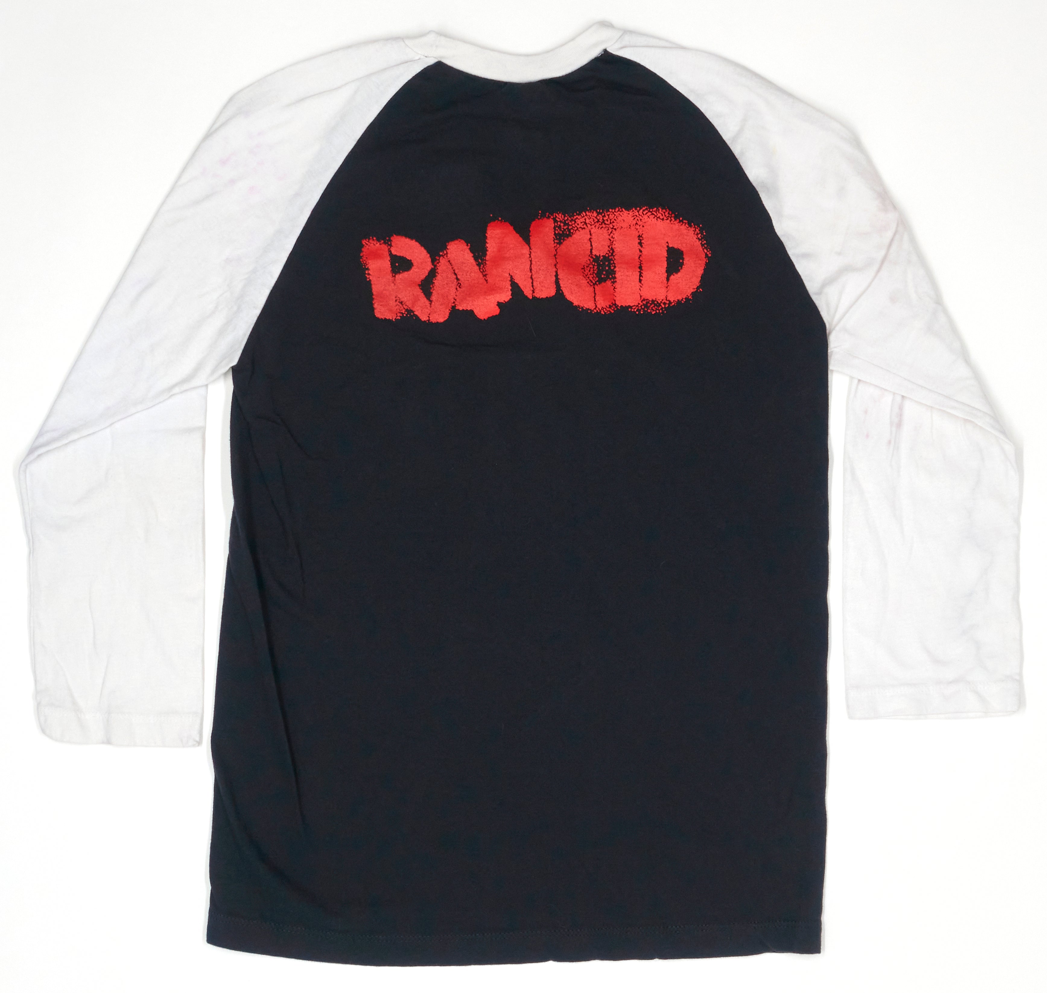 Rancid - Shary / Snodgrass Tim late 2000's Raglan Shirt Size Small