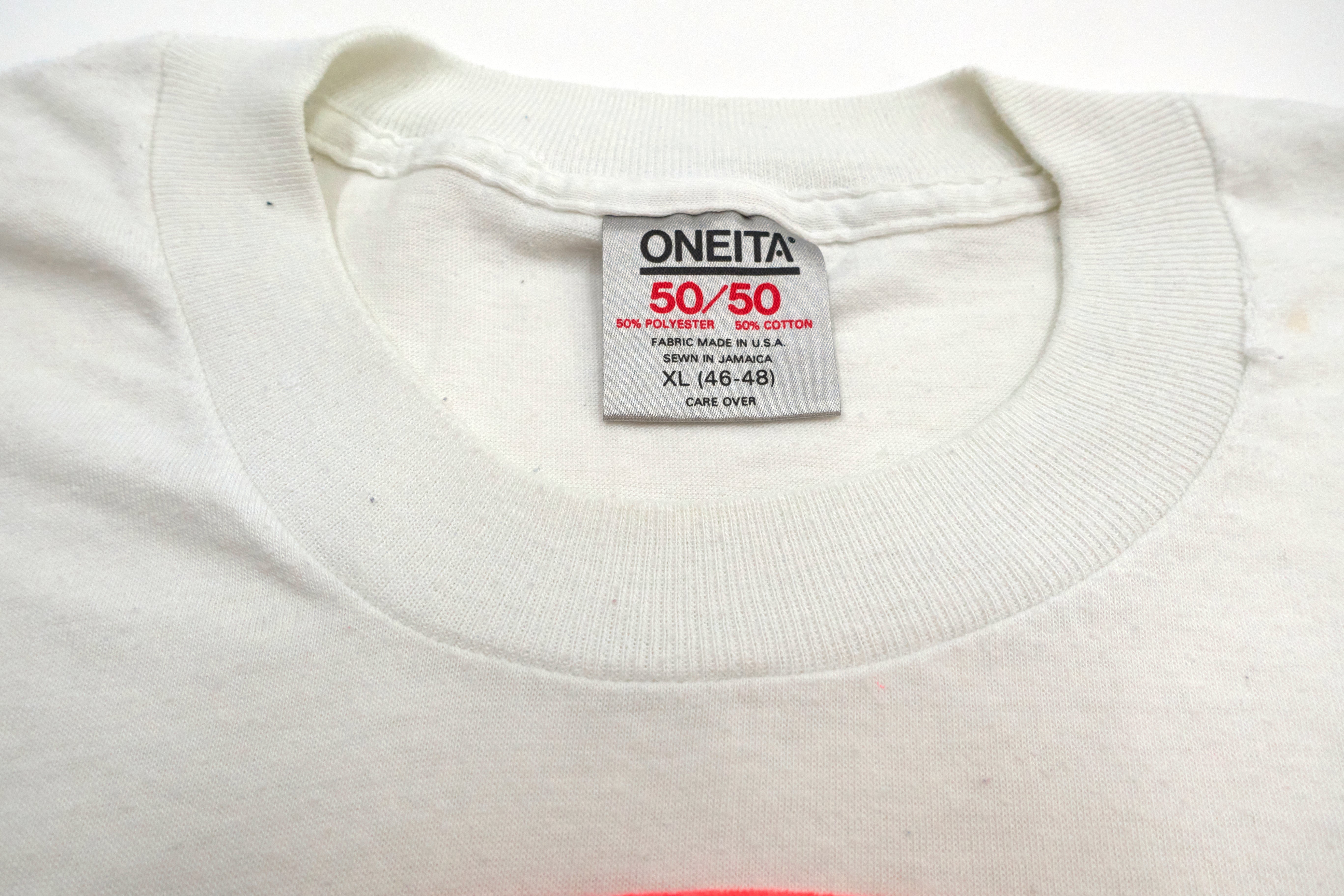 Red Hot Chili Peppers - Orange Orca Logo by Bad Otis Link 1988 Tour Shirt Size XL