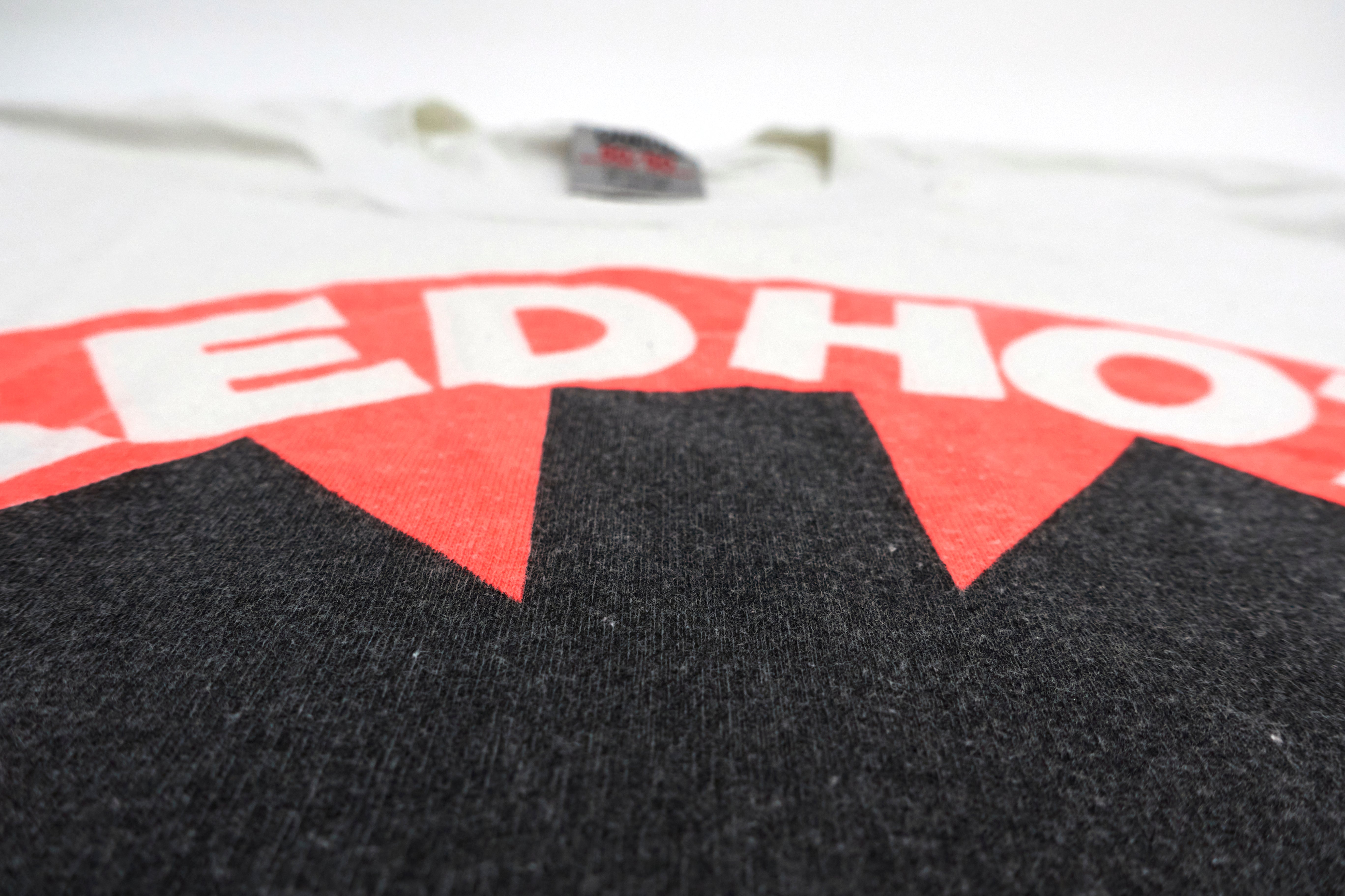 Red Hot Chili Peppers - Orange Orca Logo by Bad Otis Link 1988 Tour Shirt Size XL