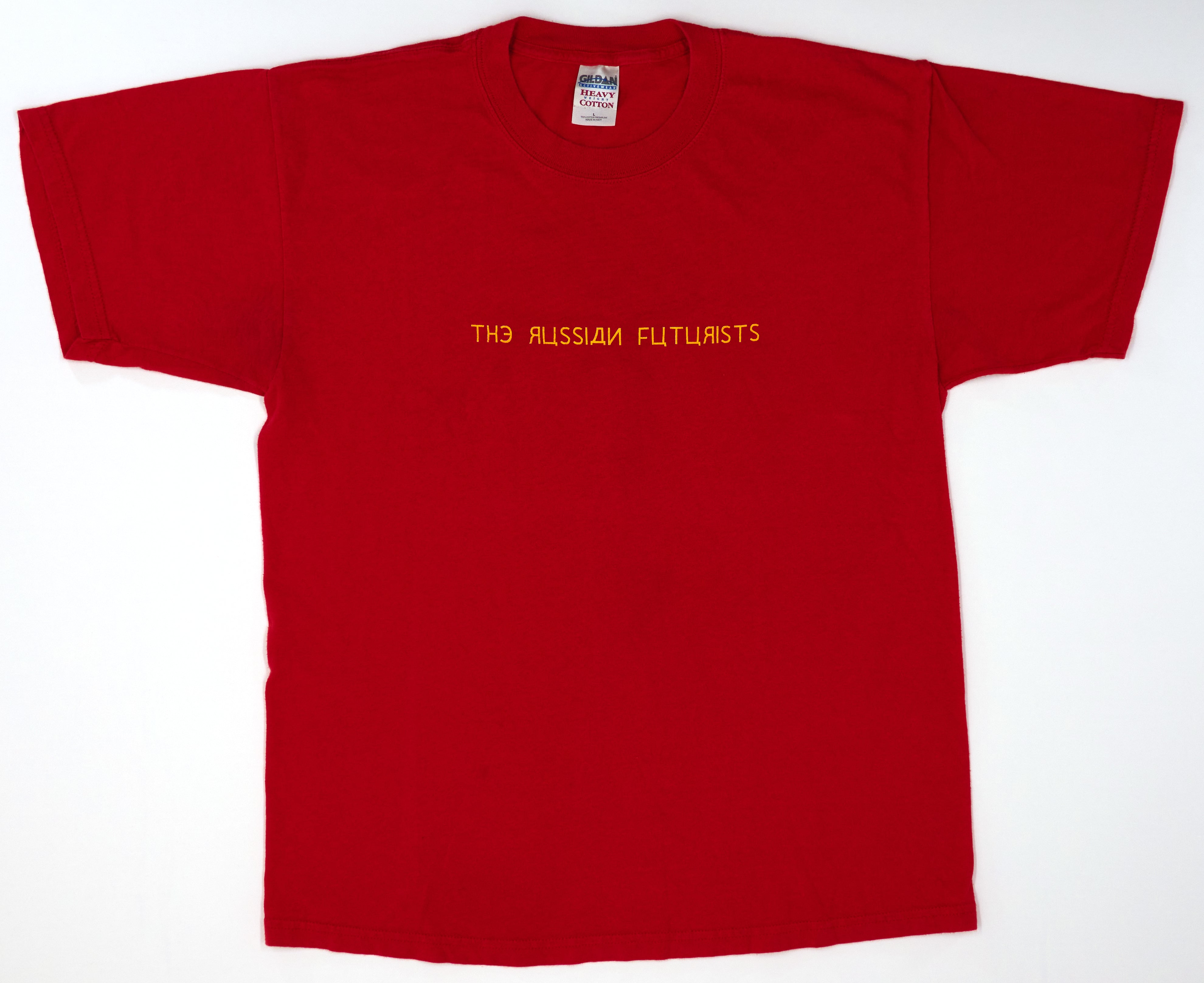 Russian Futurists - Revolution 2010 Tour Shirt Size Large