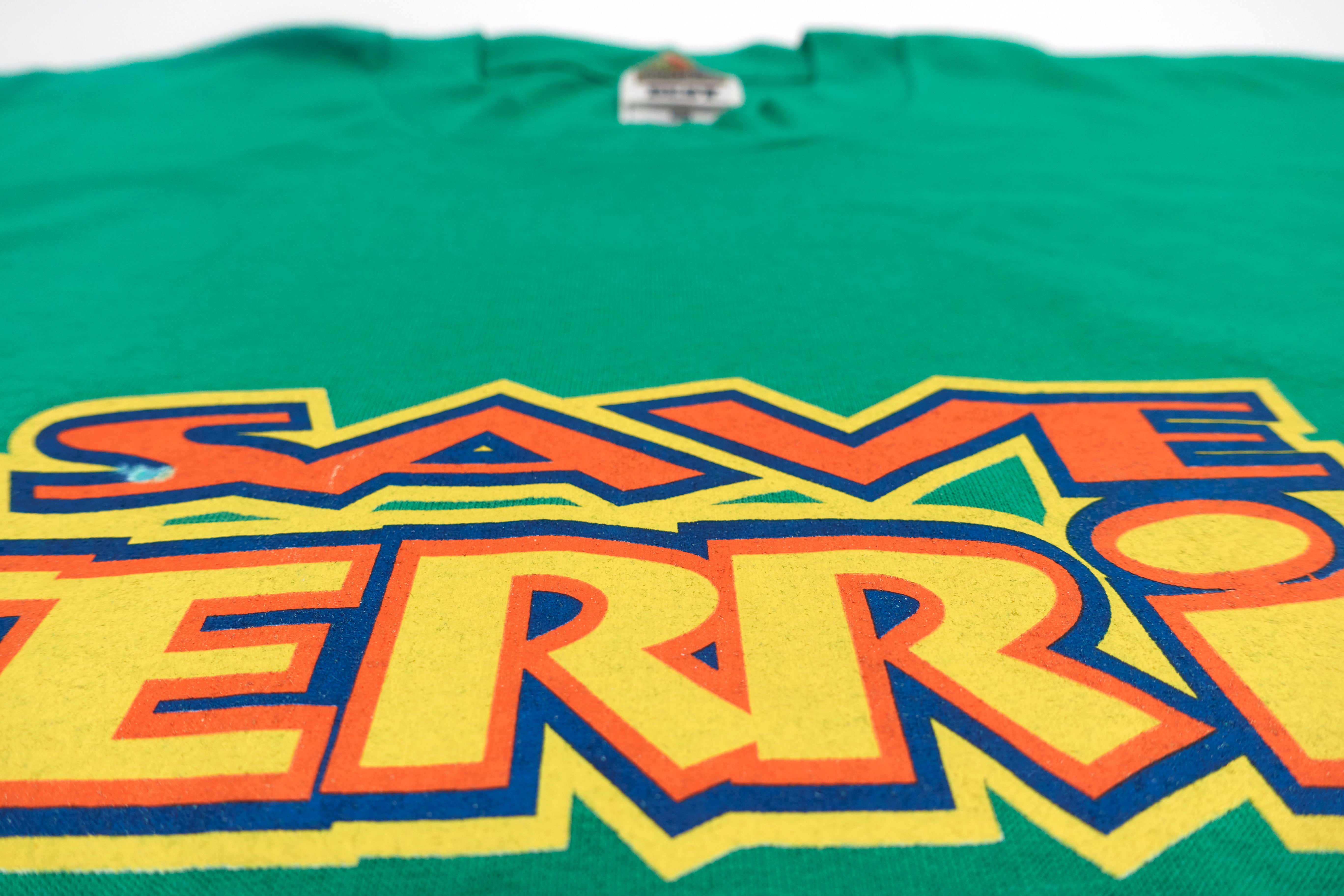 Save Ferris - Save Ferris Logo (Green) Tour Shirt Size Large