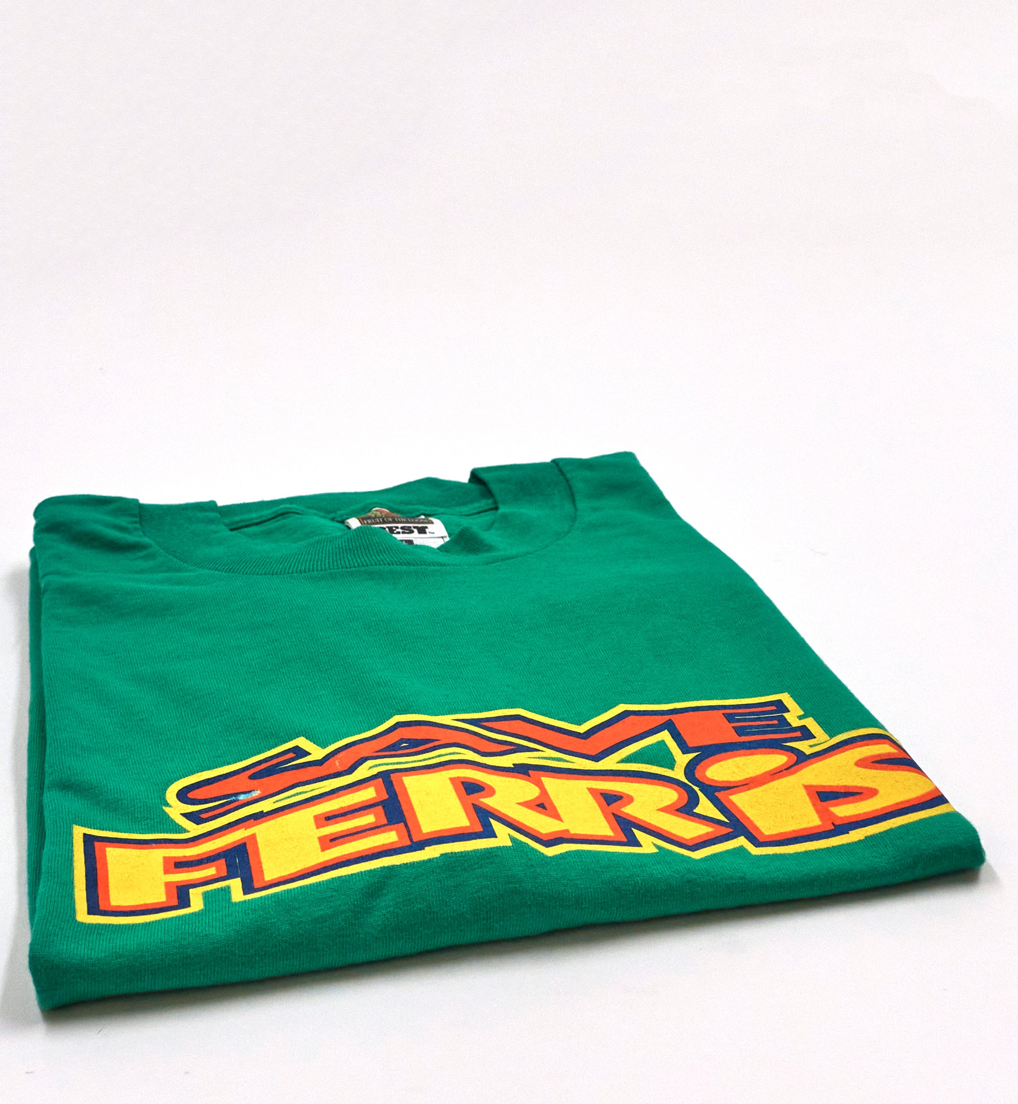 Save Ferris - Save Ferris Logo (Green) Tour Shirt Size Large