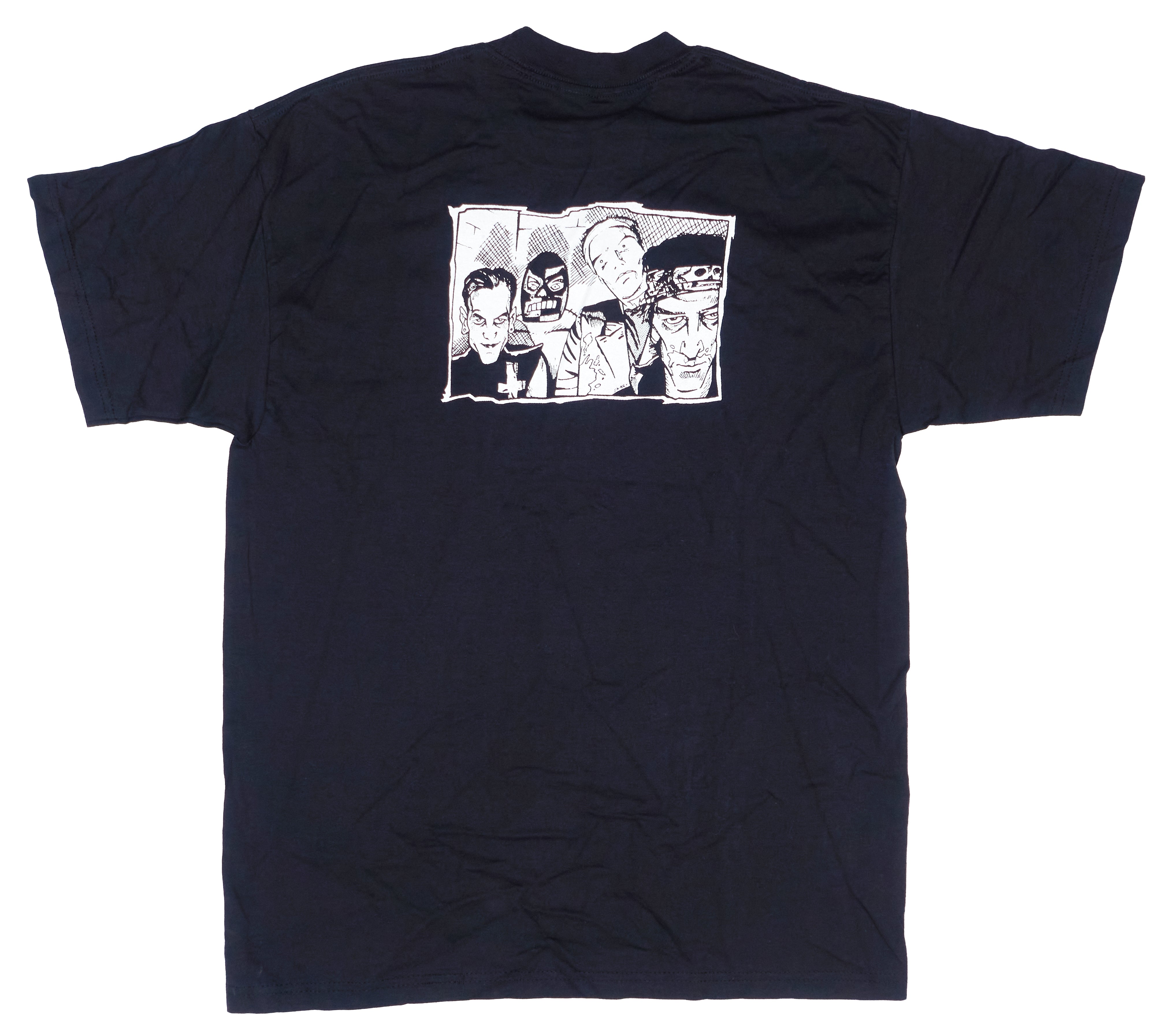 Send More Paramedics – Text and Skull by Chris Shary Shirt Size Medium