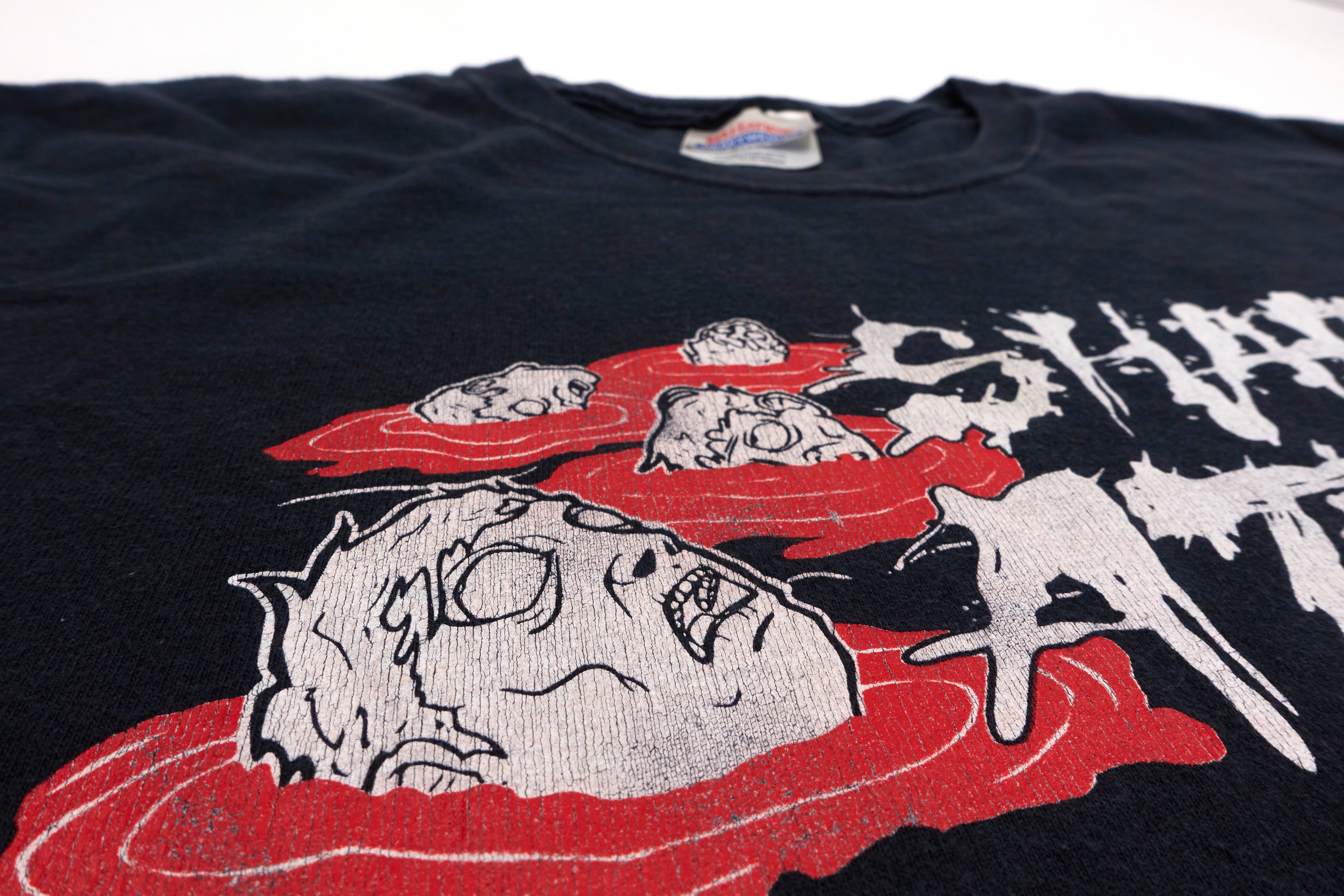 Shark Attack – Blood In The Water 2001 Tour Shirt Size Medium