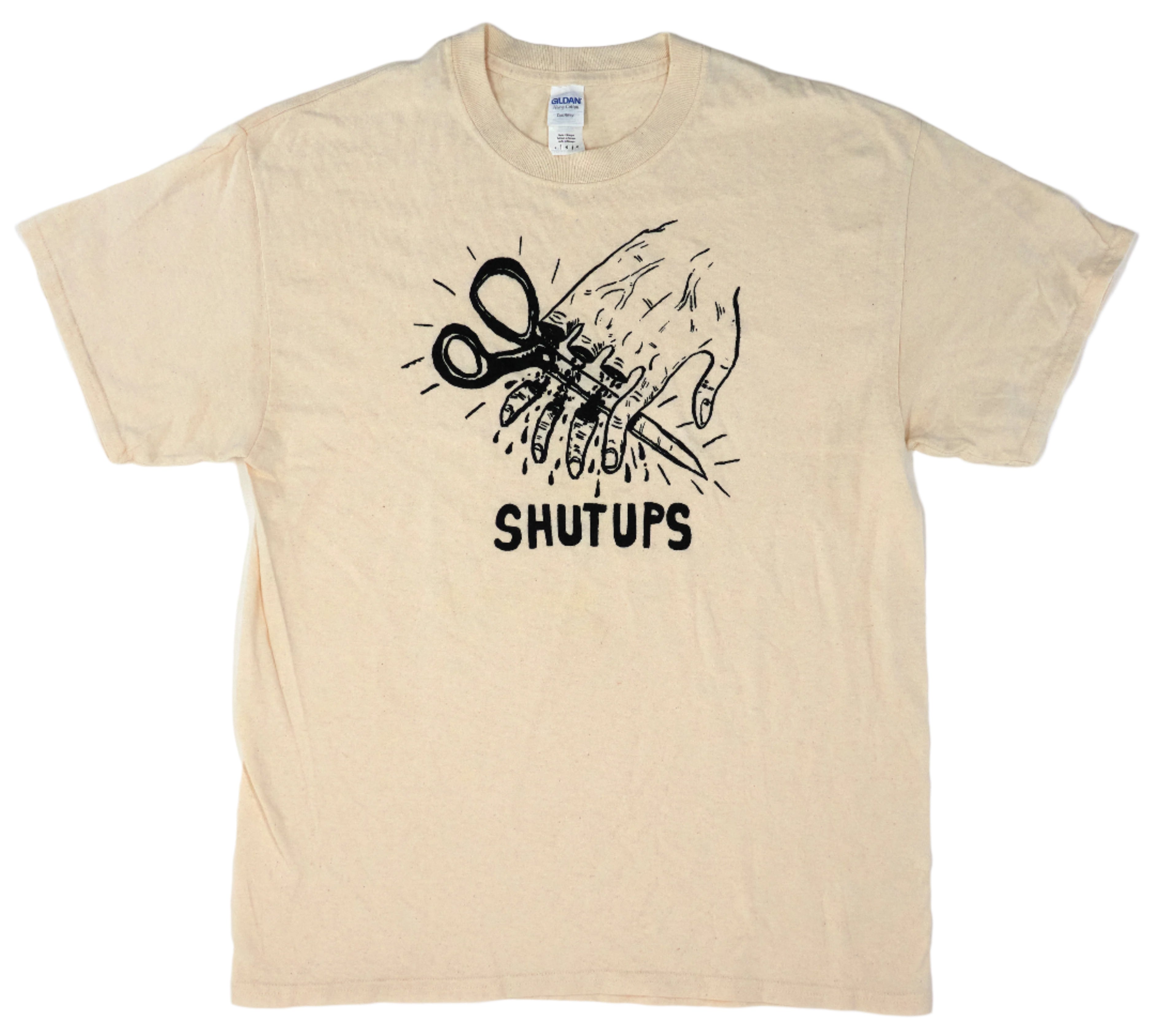 Shutups – Cut Off Fingers 2019 Tour Shirt Size Large