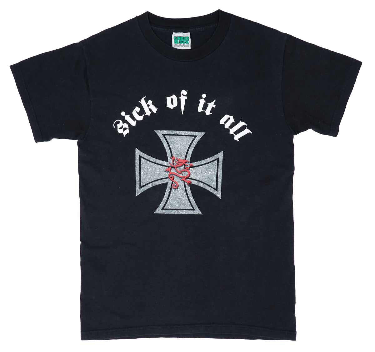 Sick Of It All – Death To Tyrants 2006 Tour Shirt Size Small