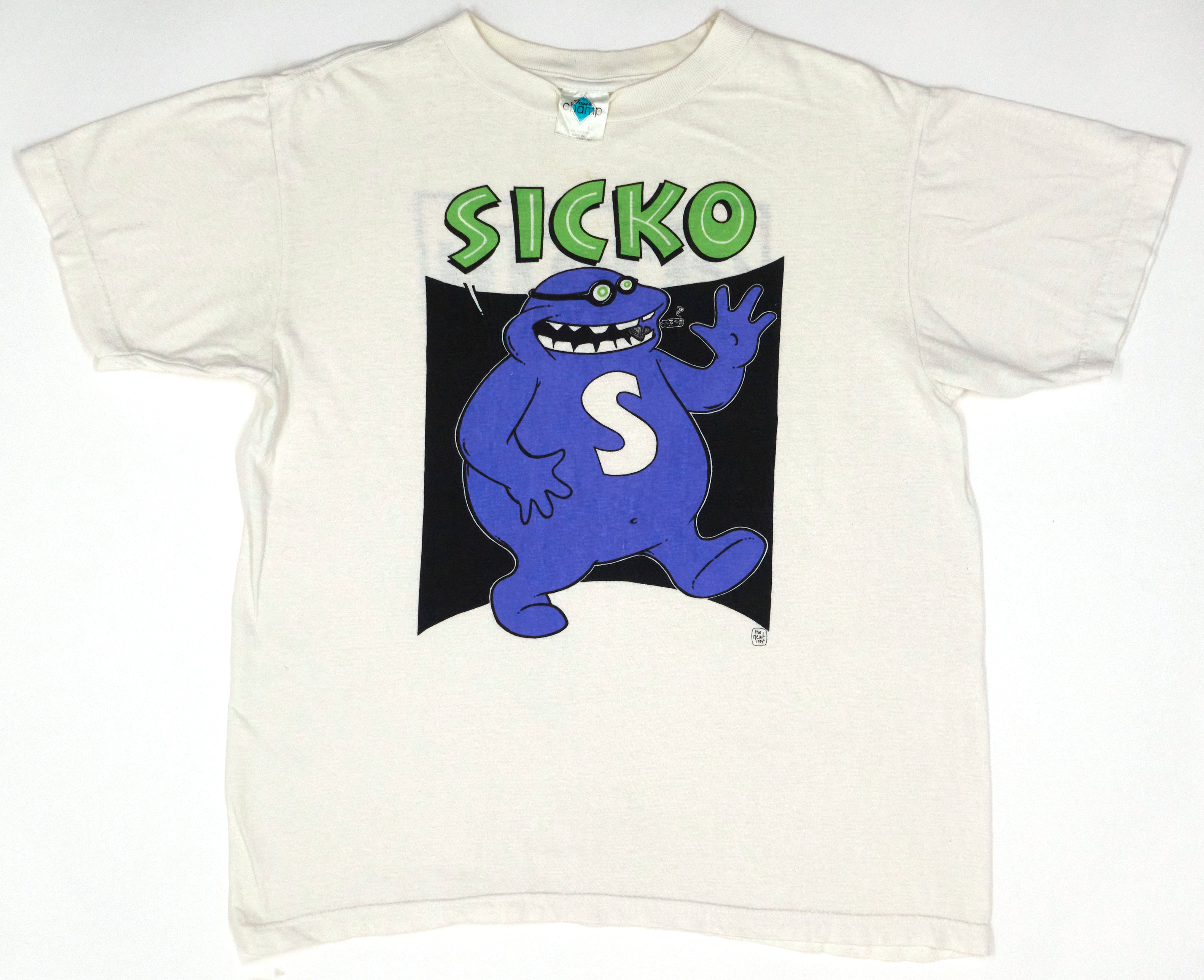 Sicko - Purple Man by the Newt / Empty Records 1994 Tour Shirt Size Large