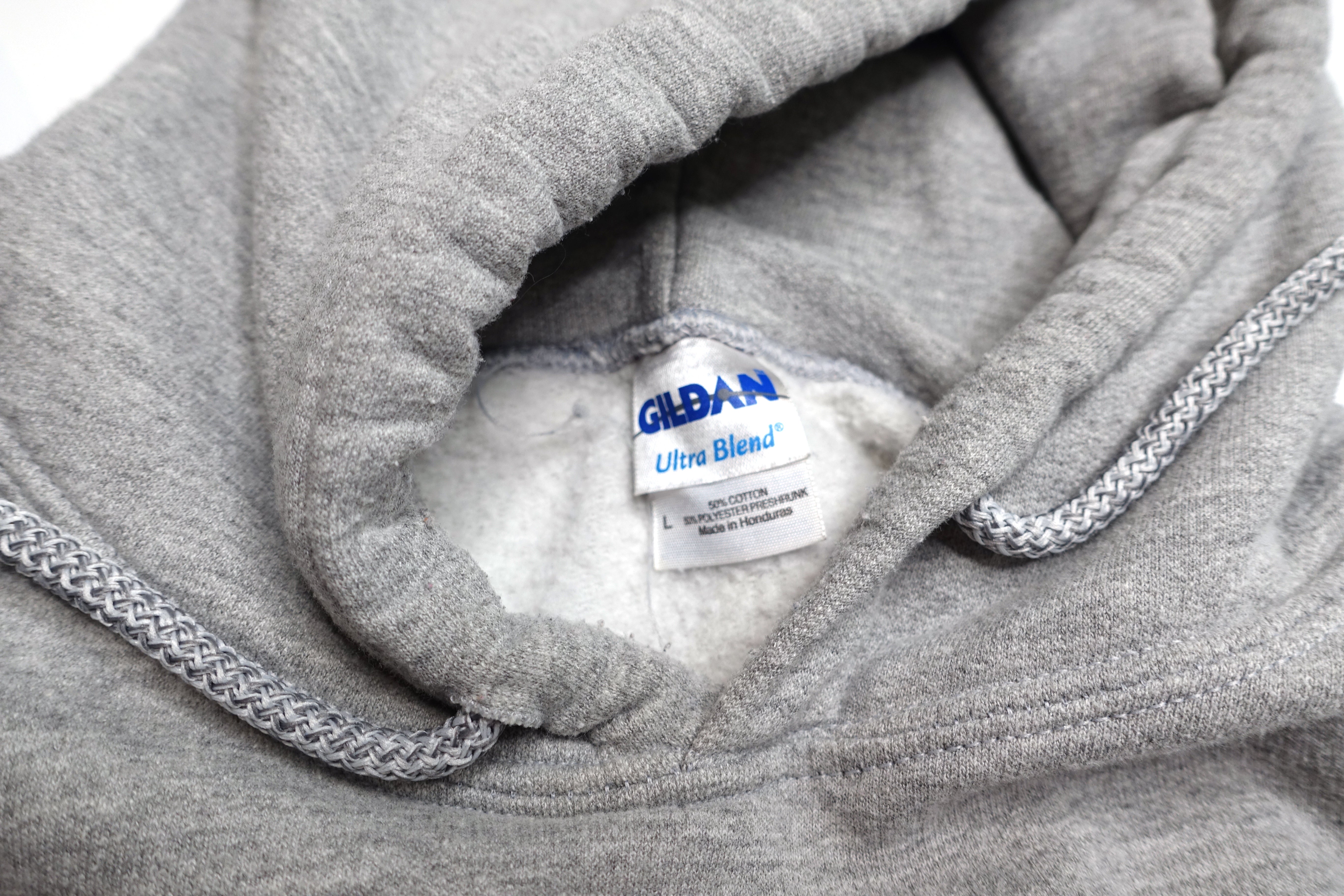 Side One Dummy Records – School Crest Hooded Sweat Shirt Size Large