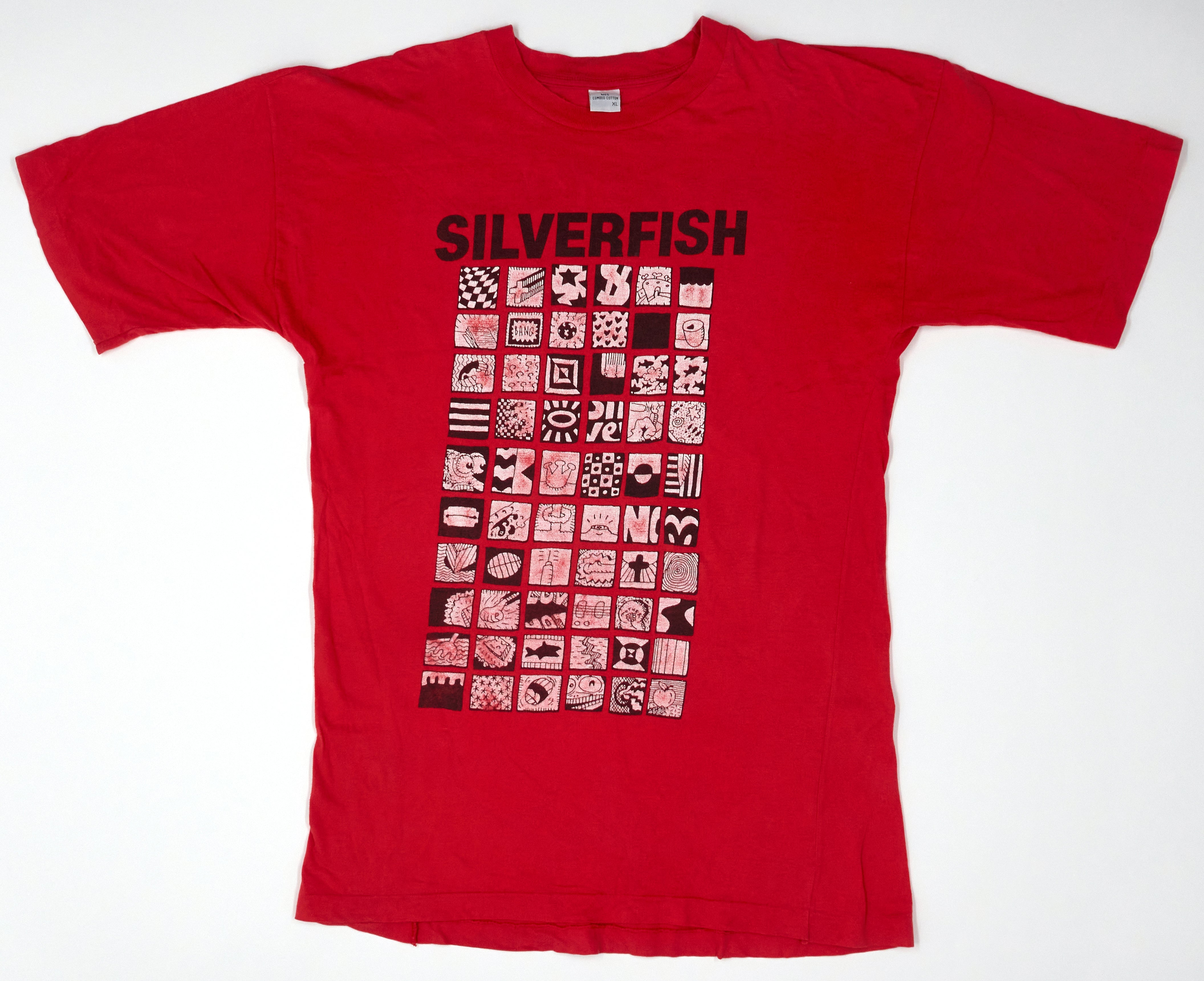 Silverfish - Fat As Fuck 1990 Tour Shirt Size XL