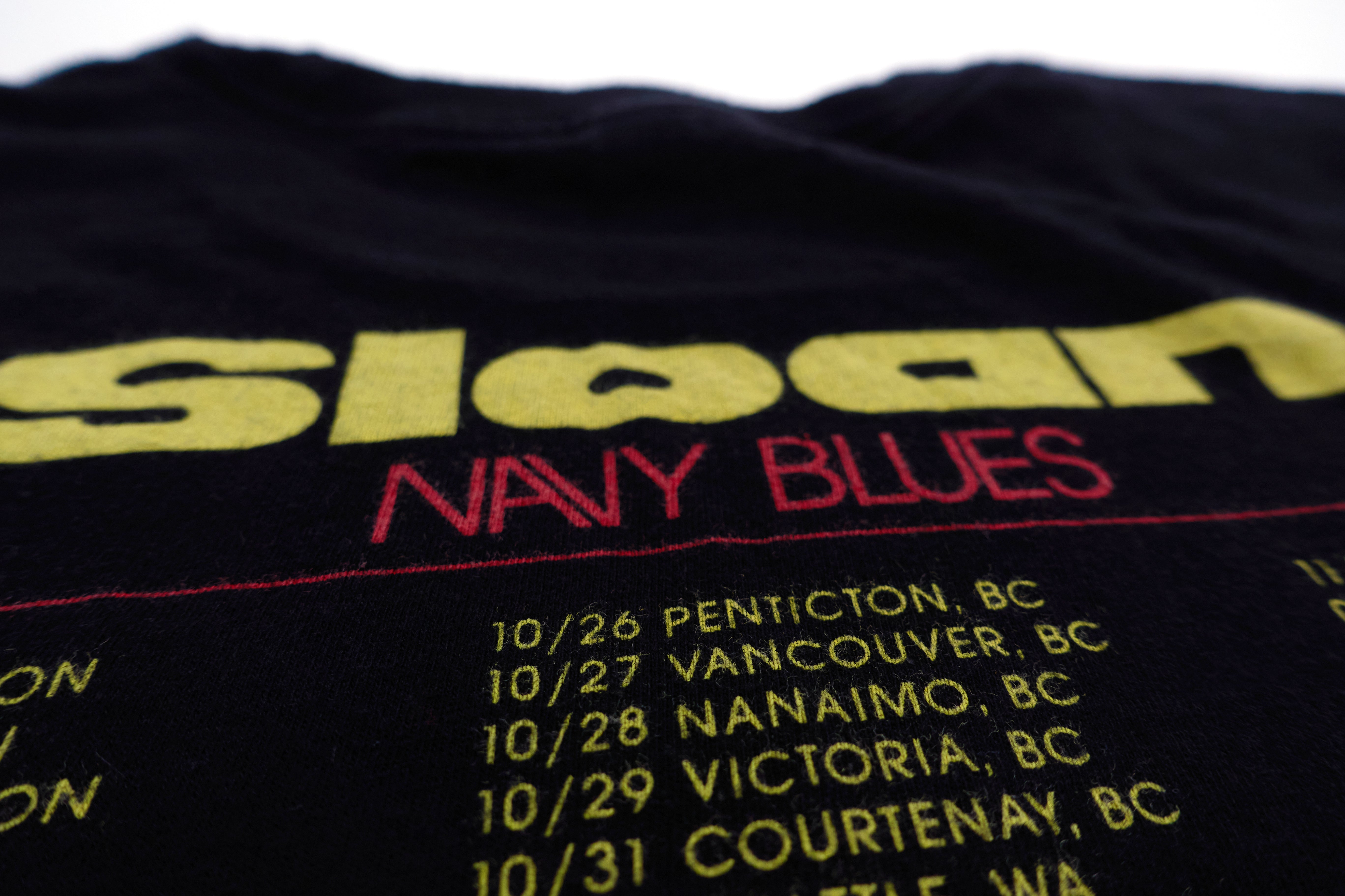 Sloan – Navy Blues 2019-2020 North American Tour Shirt Size Large