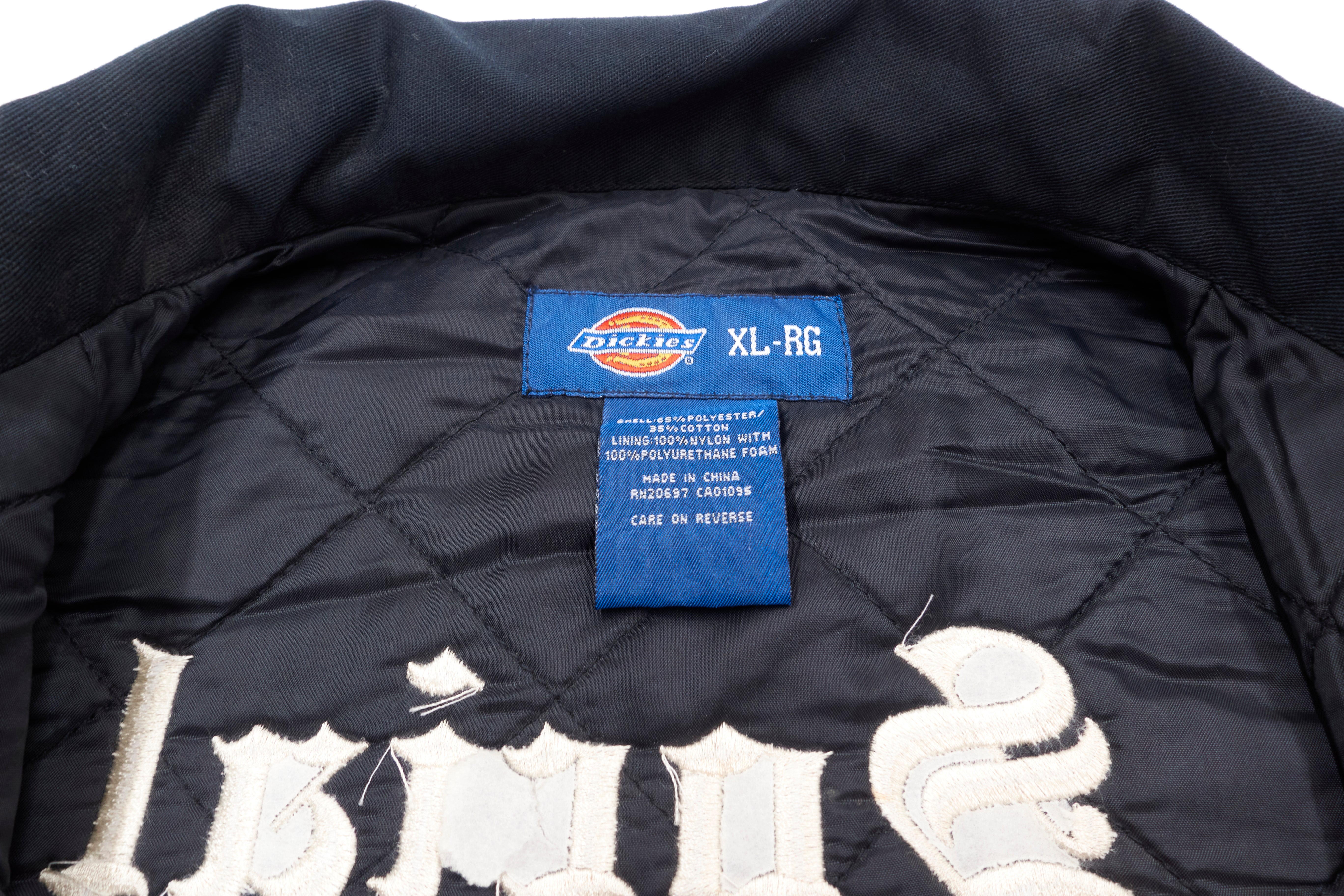 Social Distortion – Embroidered Tour Dickies Work Jacket Size XL