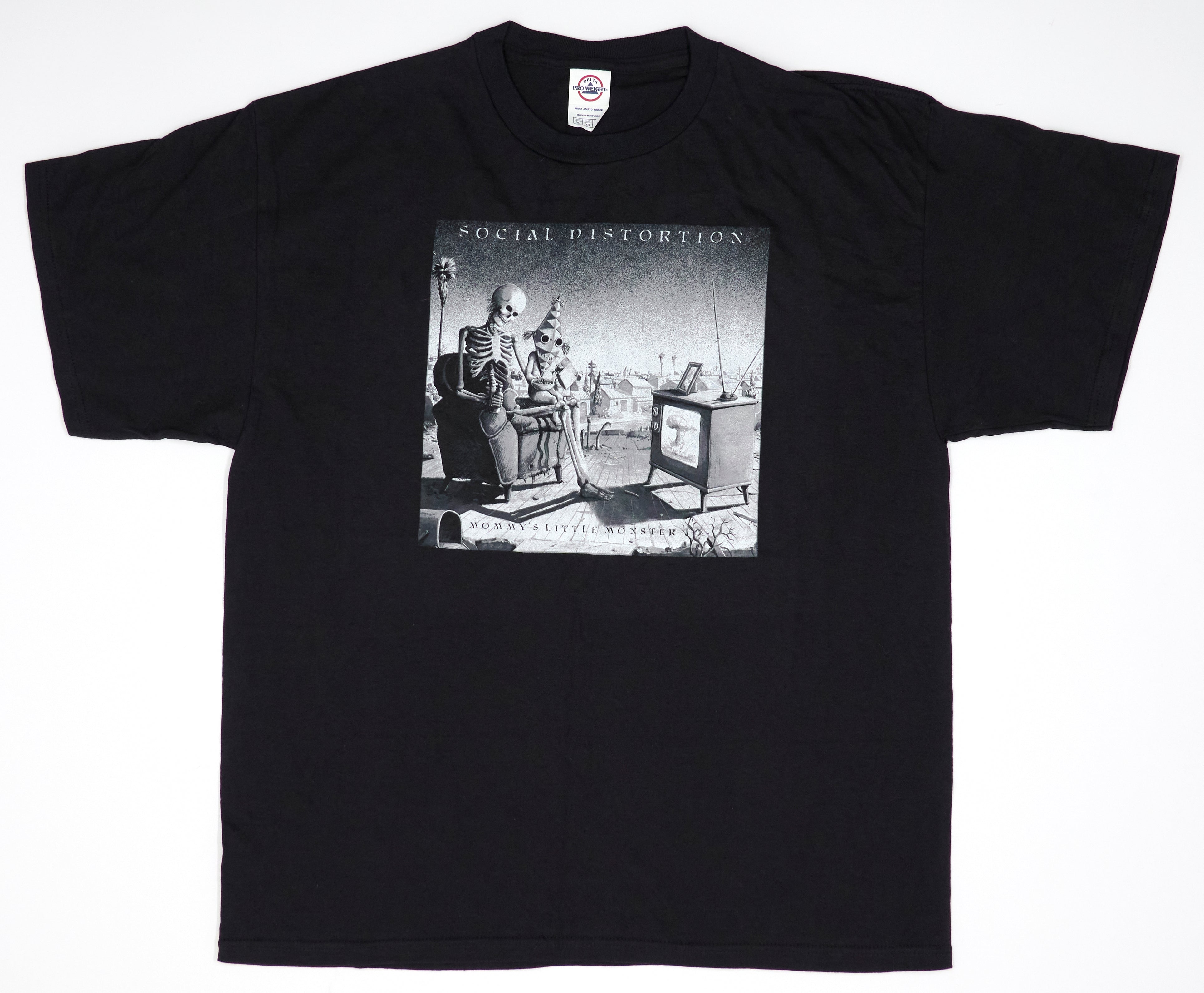 Social Distortion – Mommy's Little Monster Black Tour Shirt Size XL