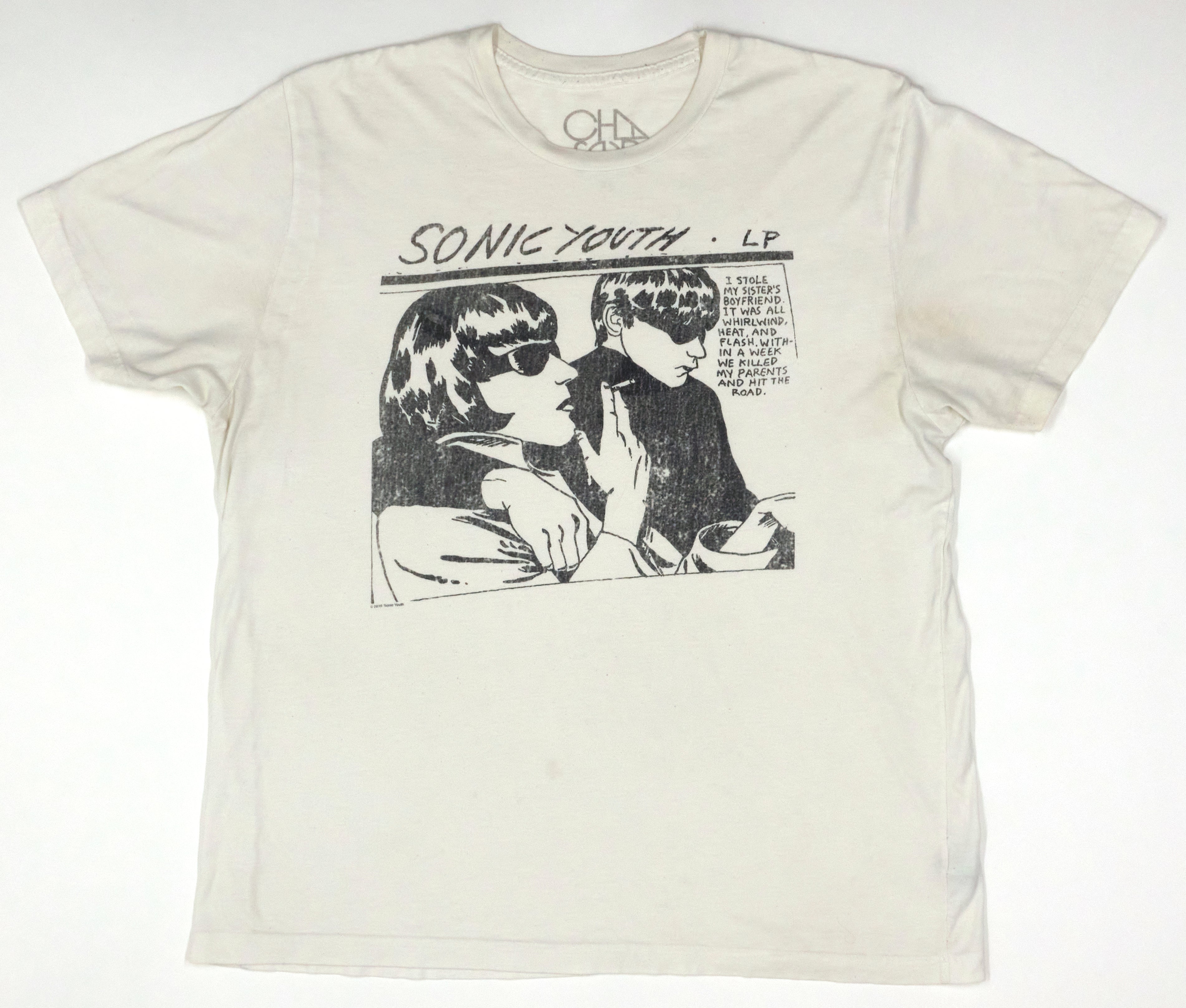 Sonic Youth - Goo ©2010 Chaser Shirt Size XL