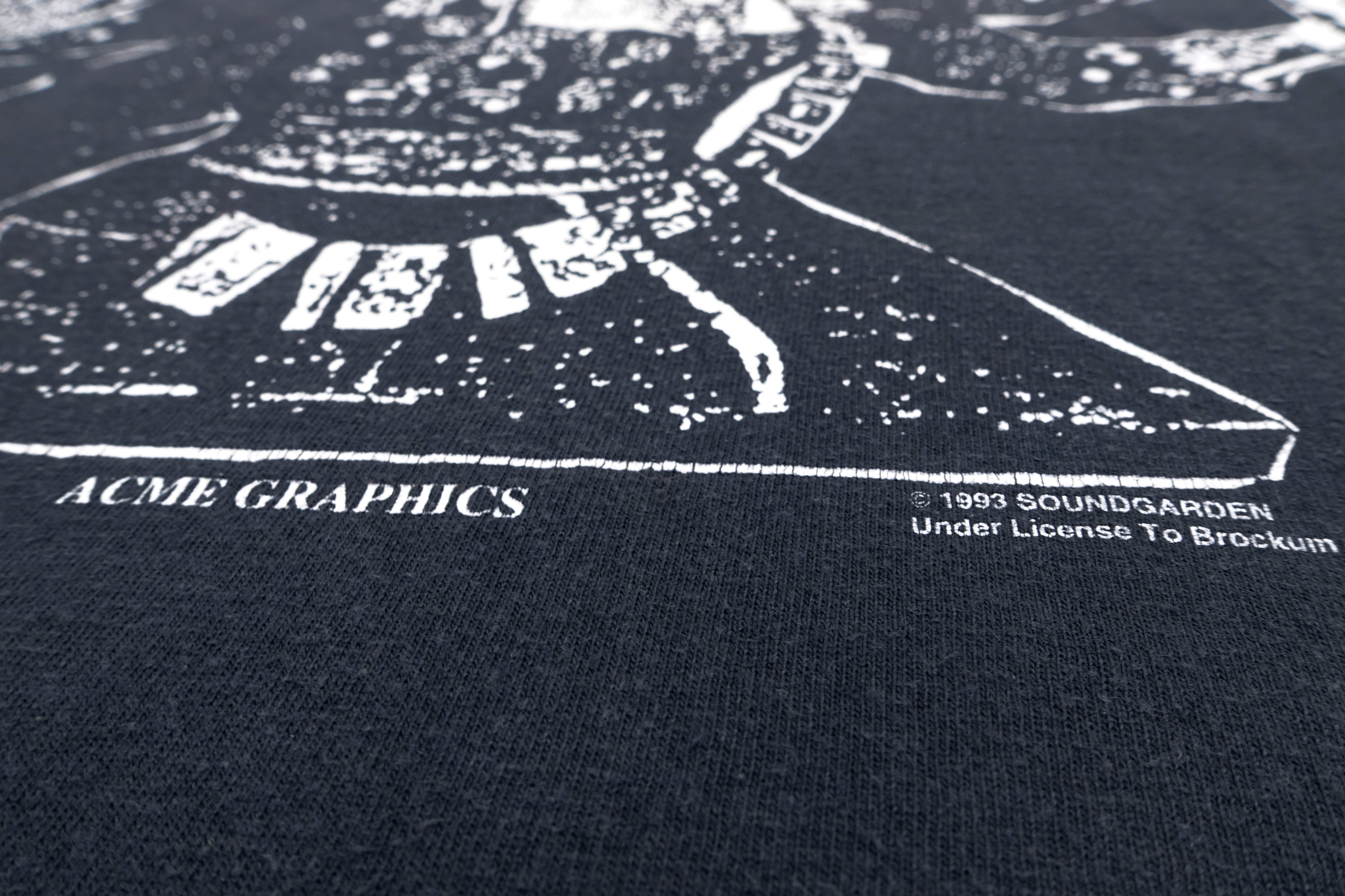 Soundgarden – Badmotorfinger 1993 US Summer Tour Shirt Size Large