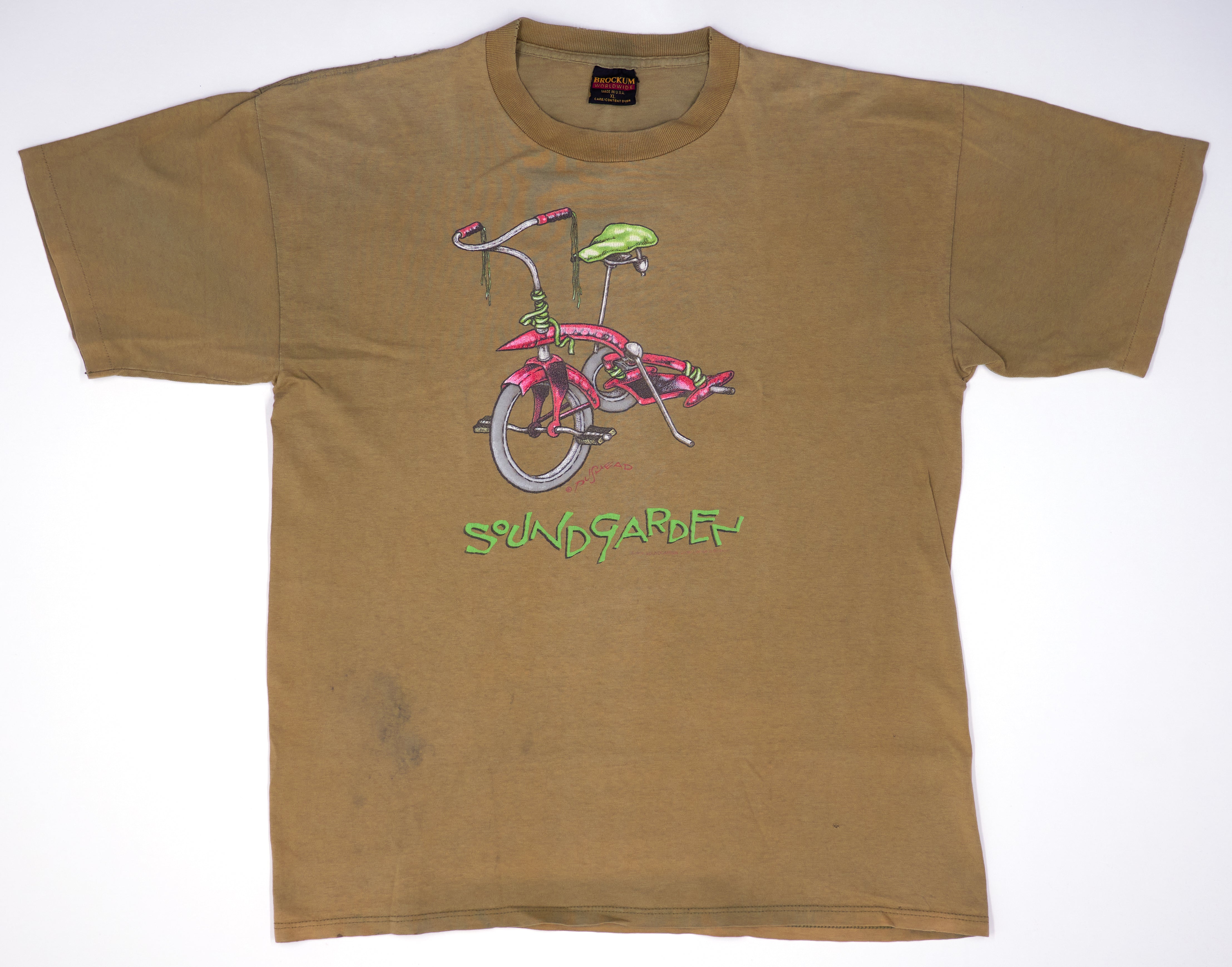 Soundgarden – Pushead Come Stand Me Up 1994 Tour Shirt Size XL