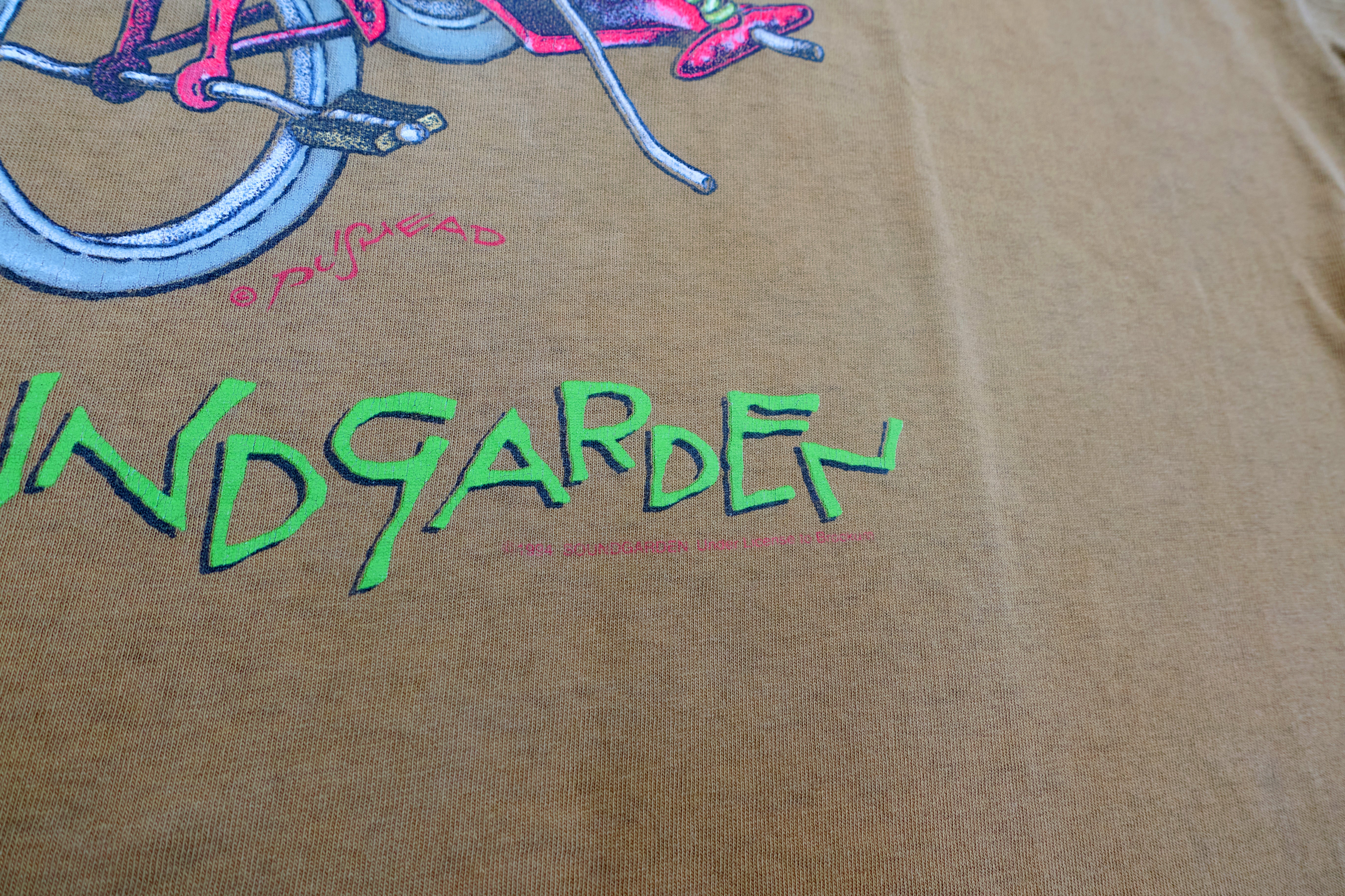 Soundgarden – Pushead Come Stand Me Up 1994 Tour Shirt Size XL