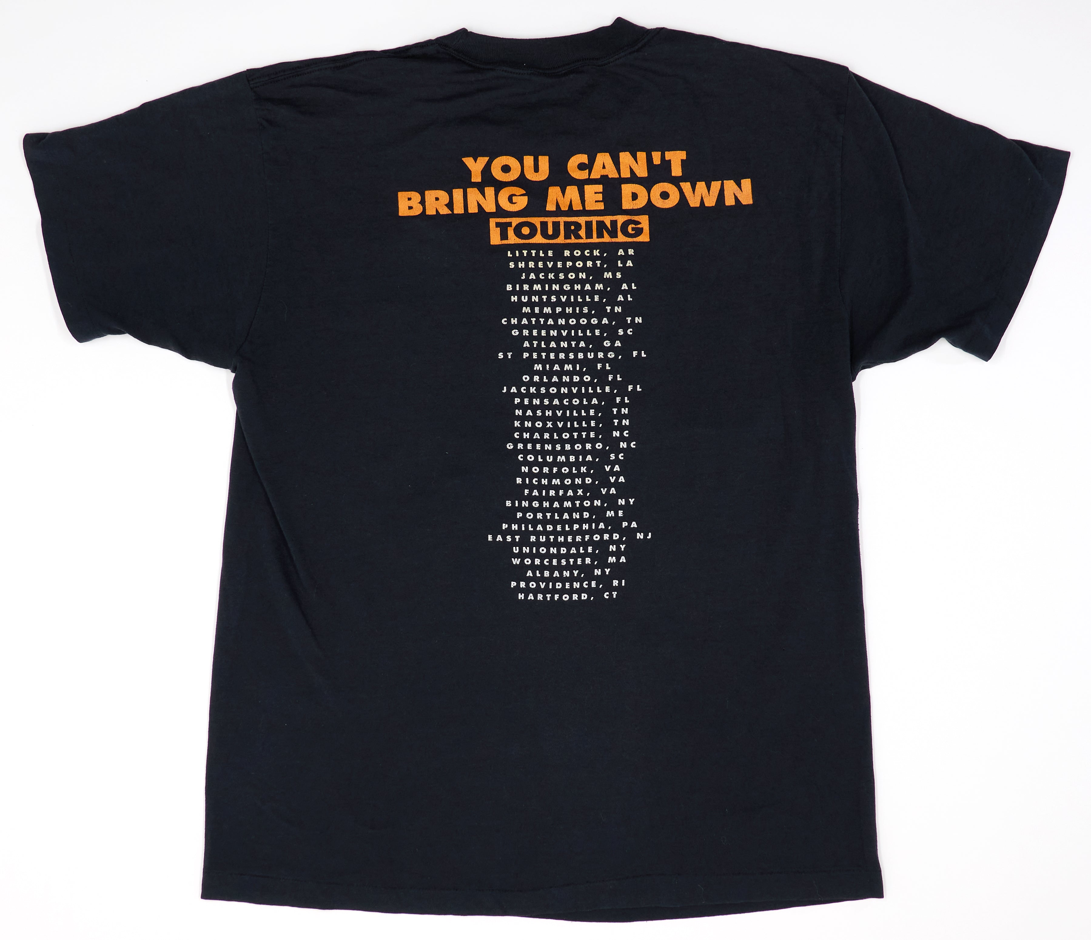 Suicidal Tendencies - You Can't Bring Me Down Touring 1990 US Tour Shirt Size Large