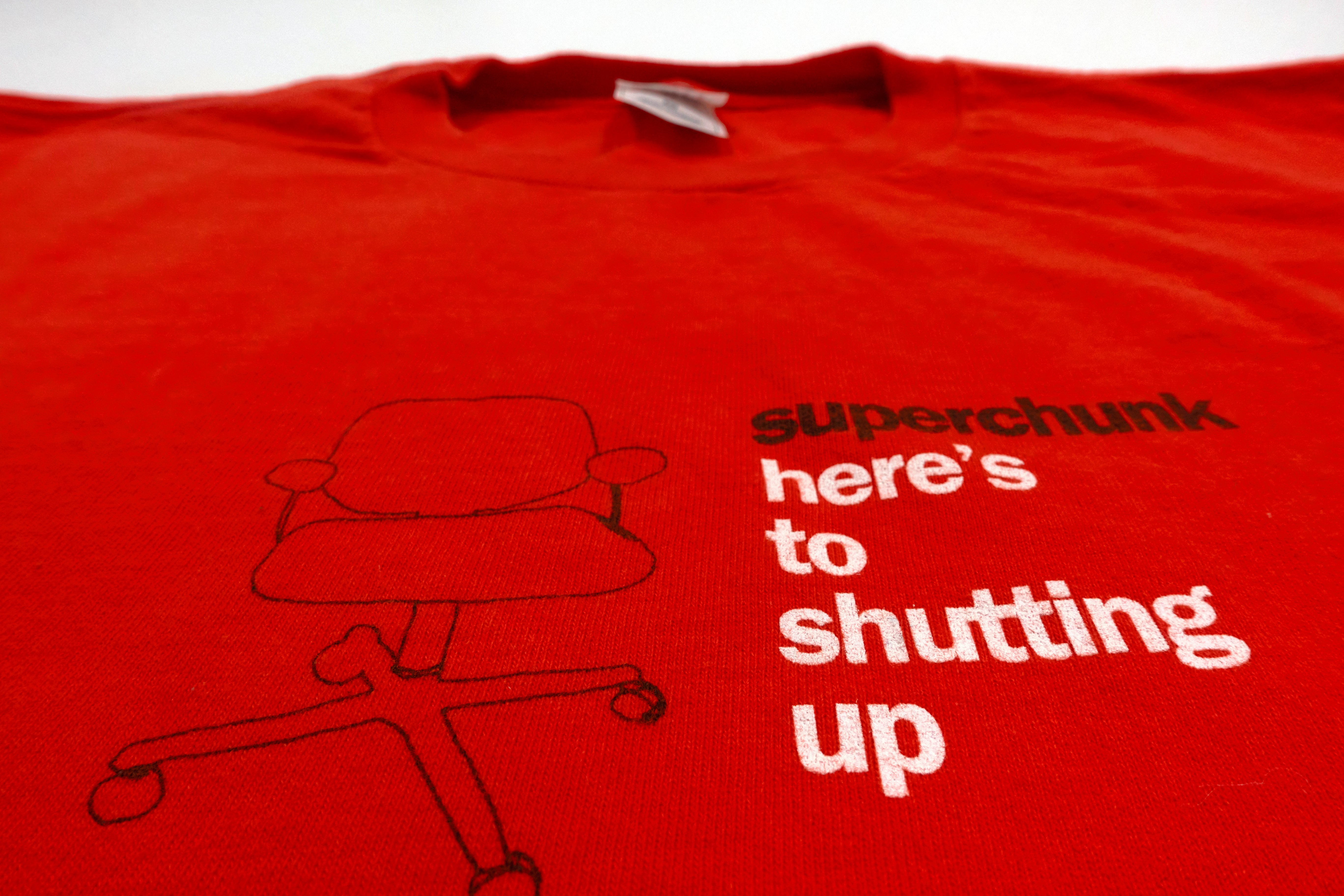 Superchunk - Here's To Shutting Up 2001 Tour Shirt Size Medium