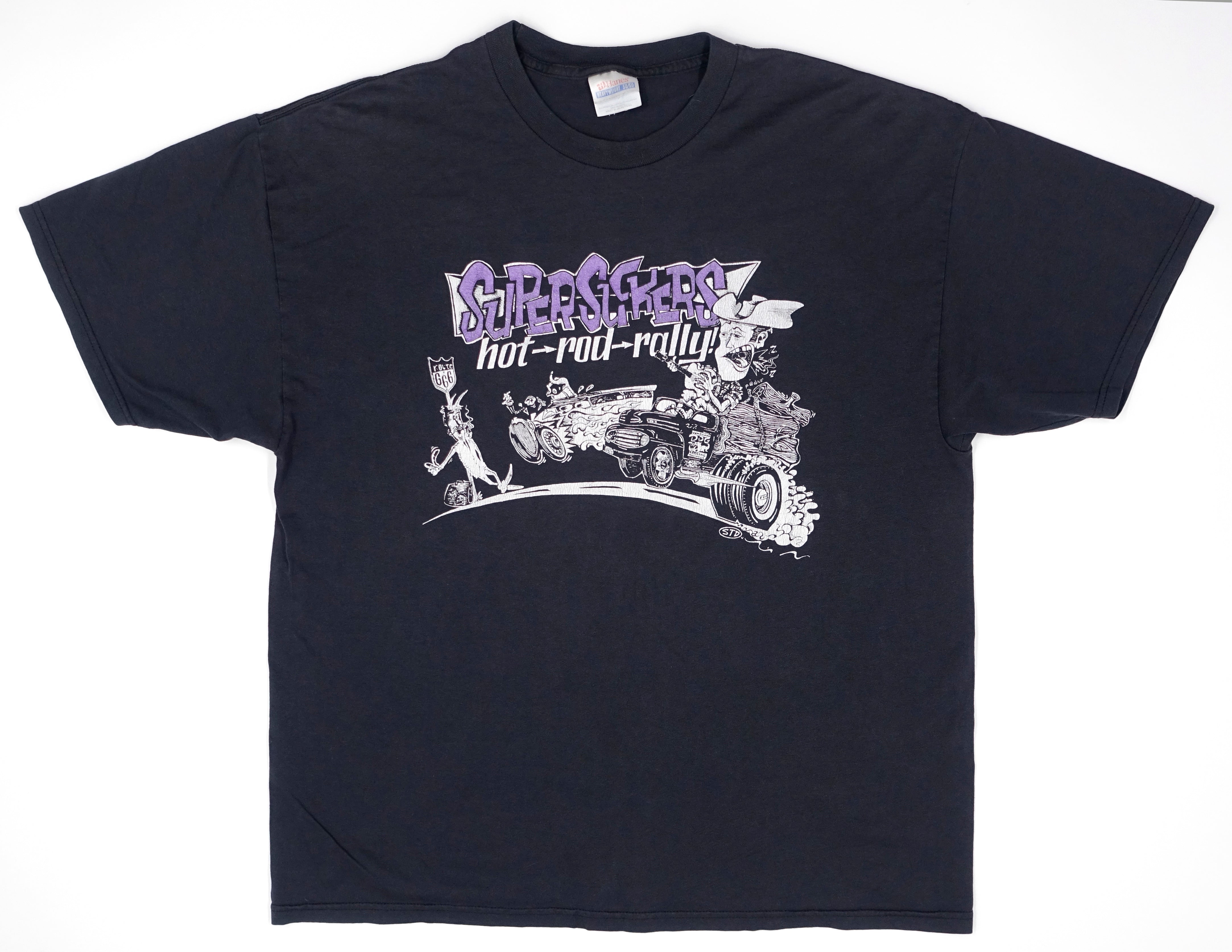 Supersuckers - Hot Rod Rally 1992 Hanes (Black) Tour Shirt Size XL