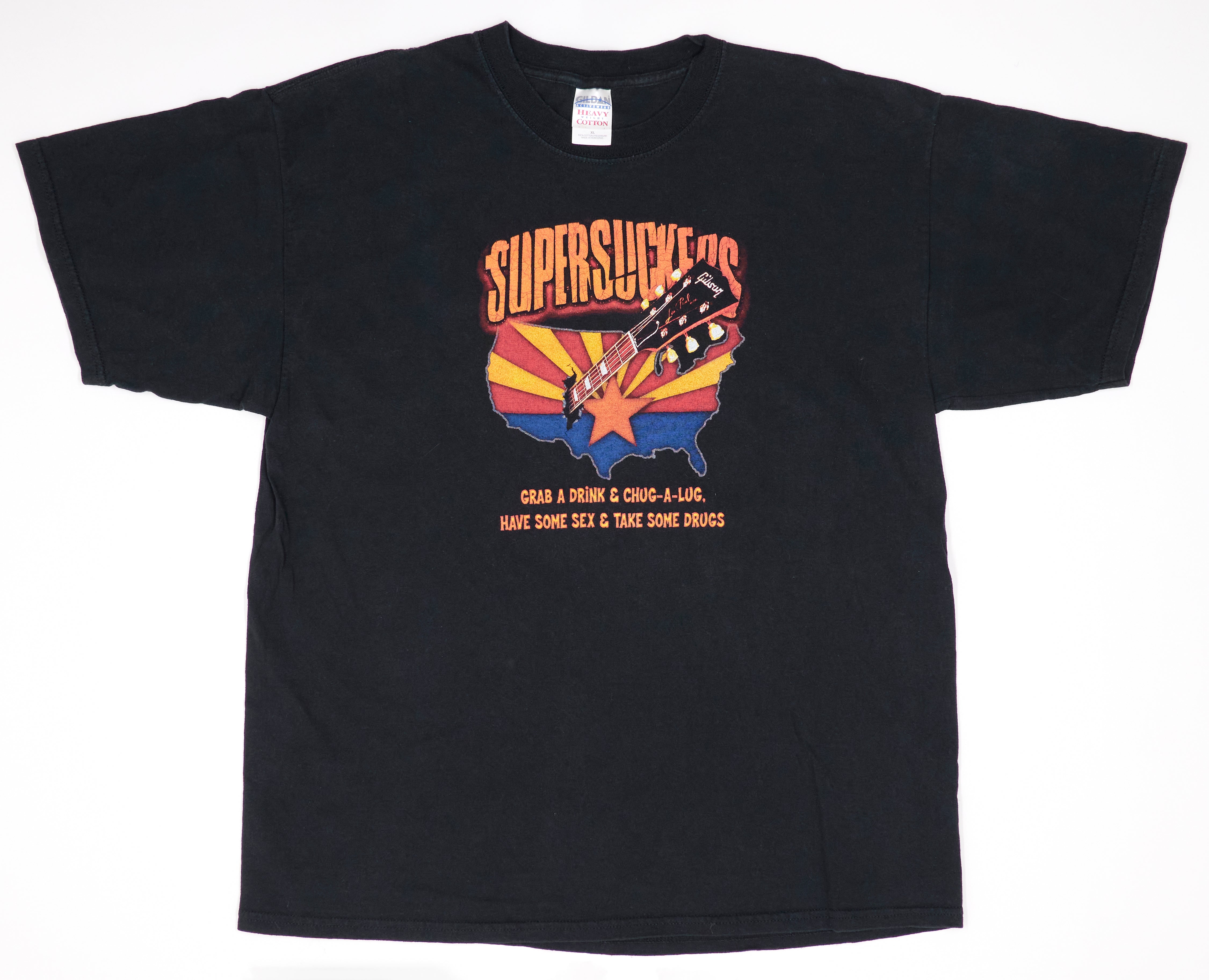 Supersuckers - Rock Your Ass 2003 Tour Shirt Size XL