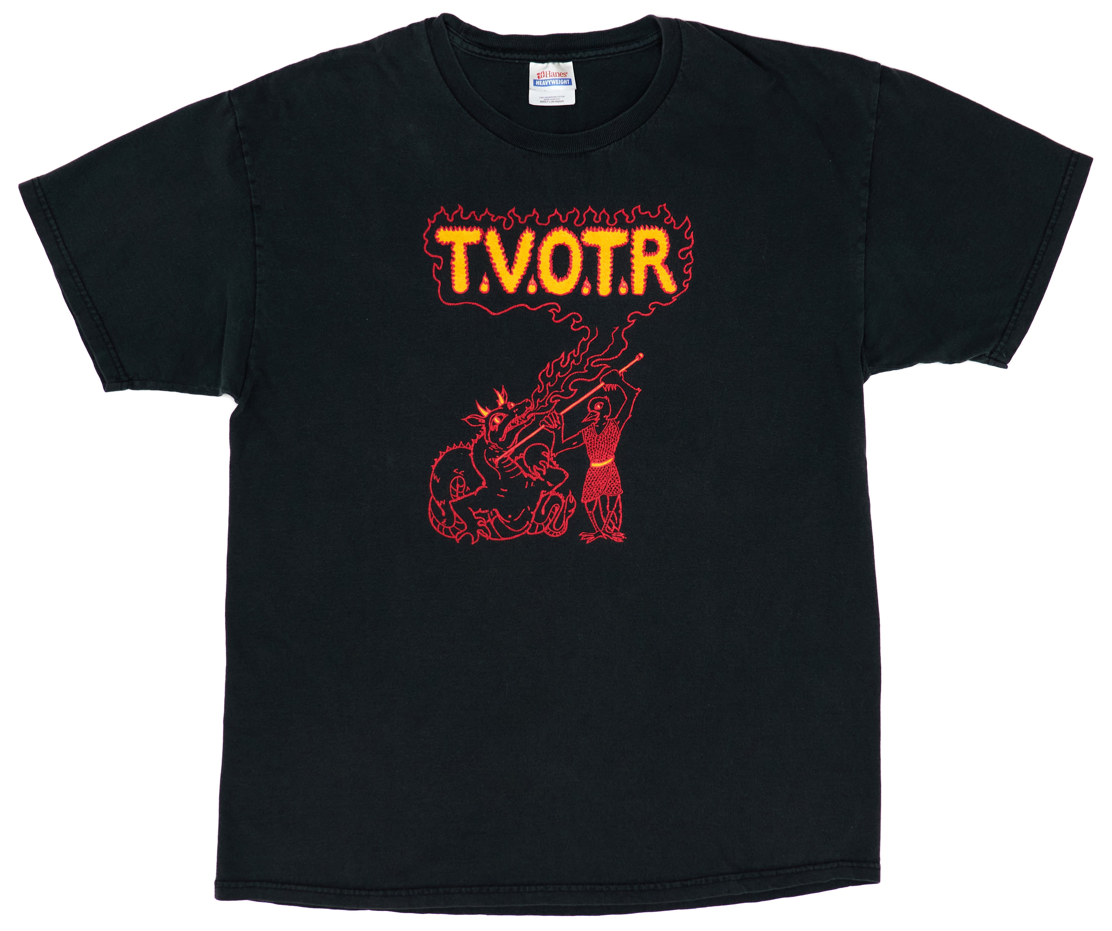 TV On The Radio - Dragon Slayer 2004 Tour Shirt Size XL