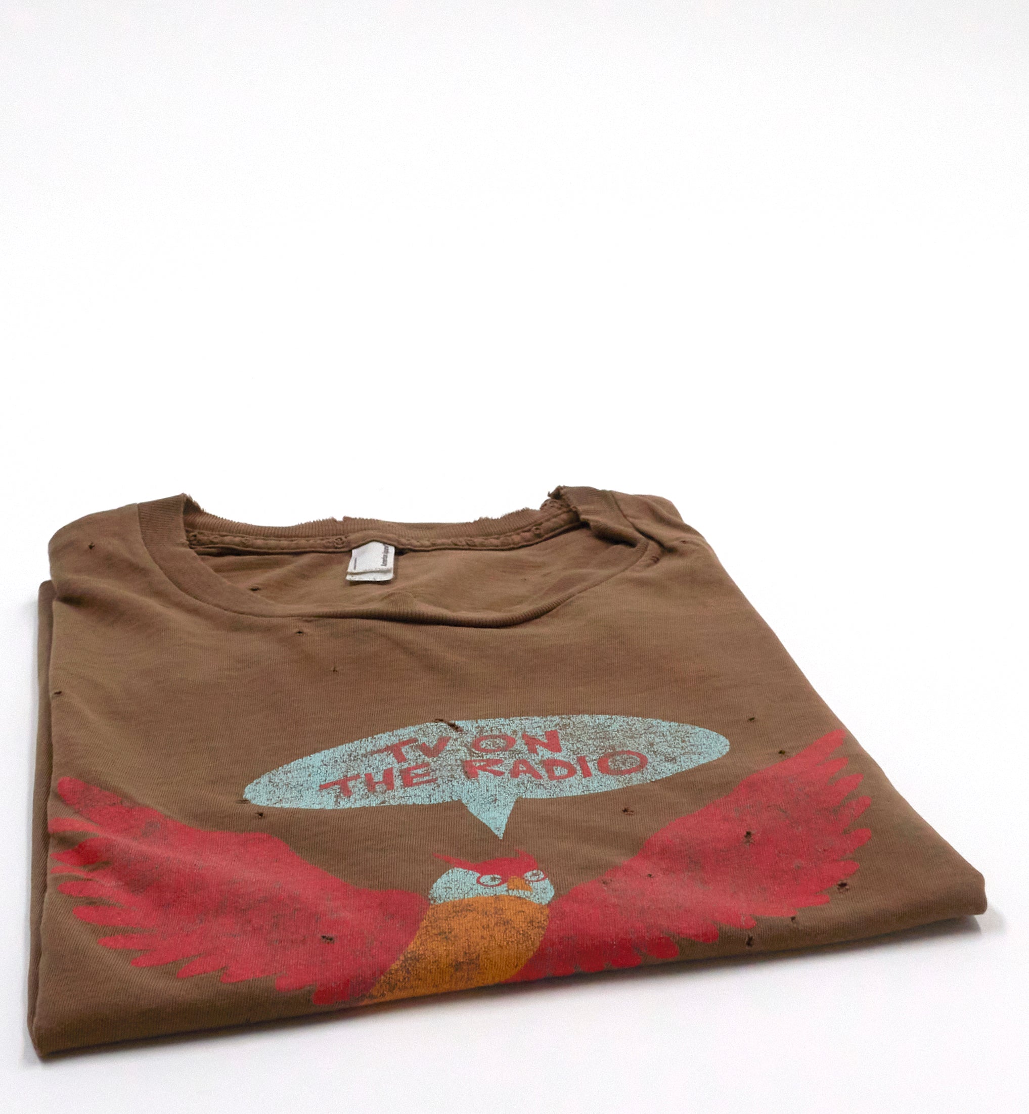 TV On The Radio - Owl With Bells Tour Shirt Size Large