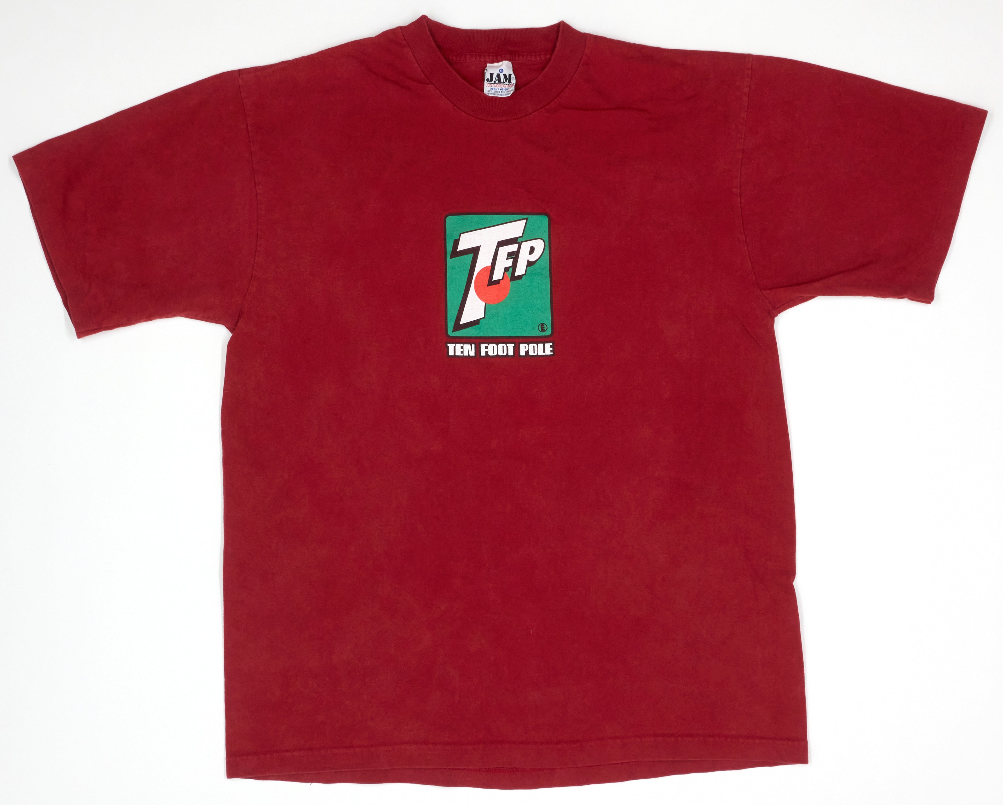 Ten Foot Pole – 7UP Logo 90's Tour Shirt Size XL